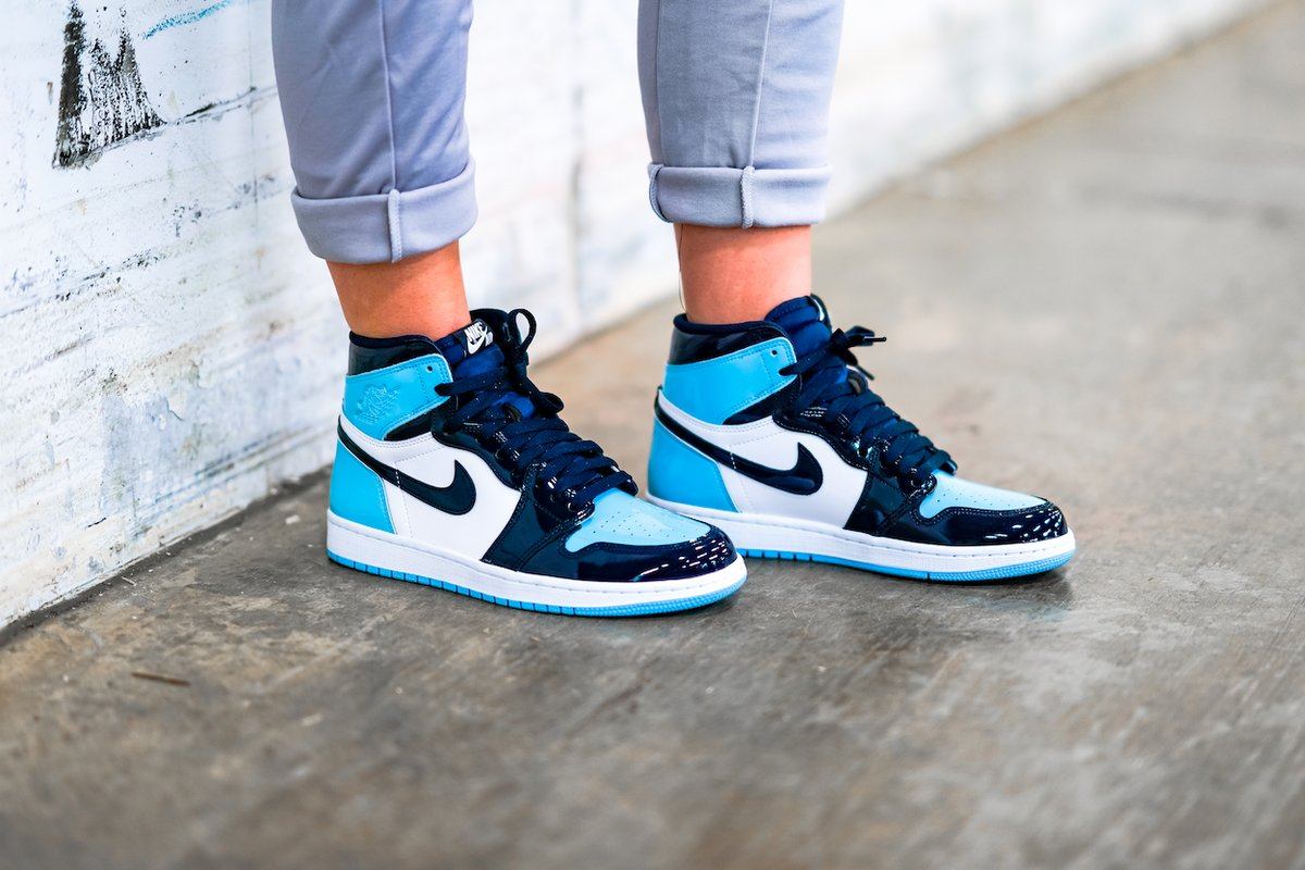 Jordan 1 Retro High UNC Patent (WOMEN SIZE!!)