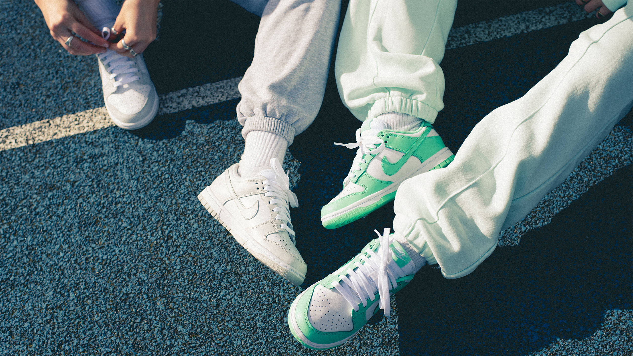 Nike Dunk Low Green Glow (Women Size!!)