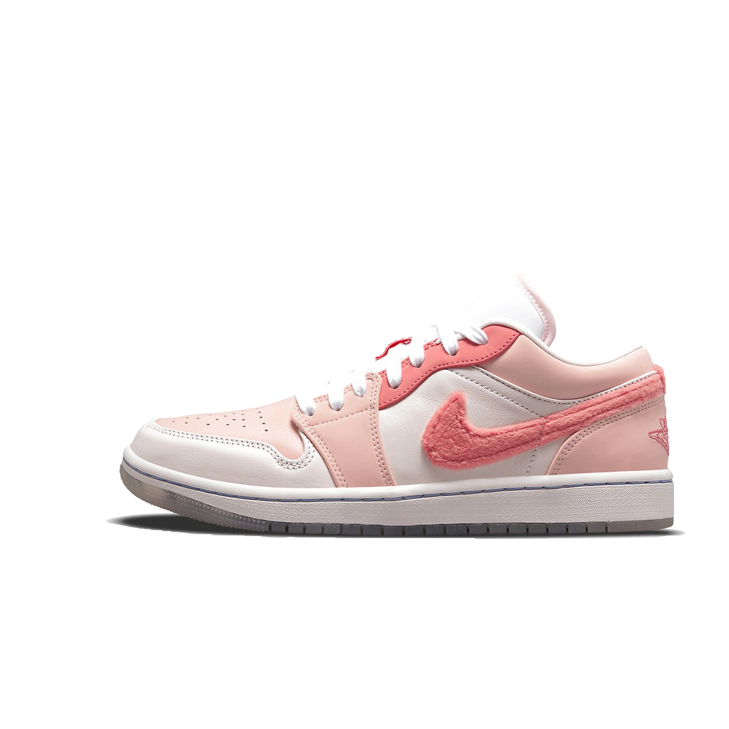 Jordan 1 Low SE Mighty Swooshers Pink (Women Size!!)