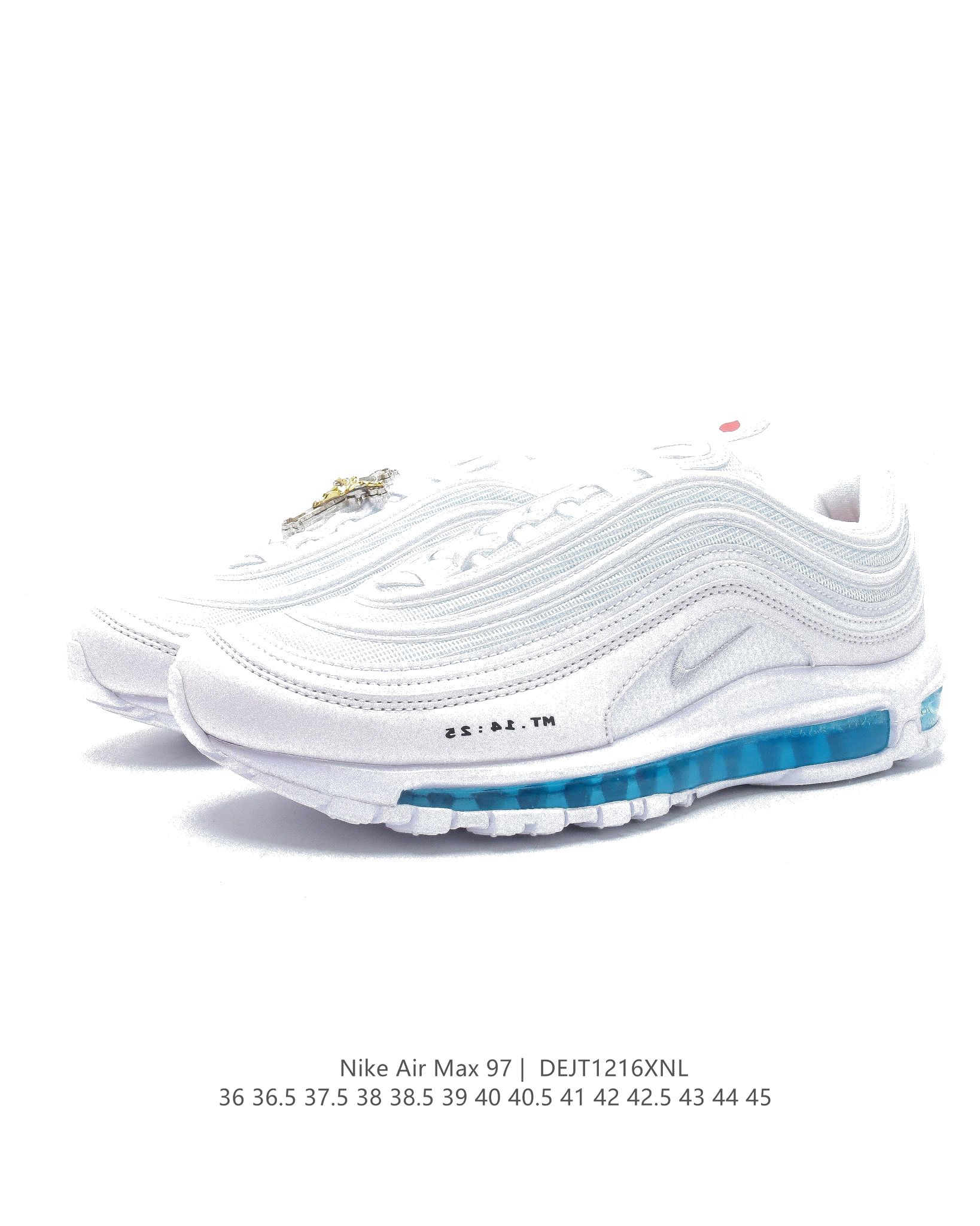 Nike Air Max 97 MSCHF x INRI Jesus 921826-101 Dames & Heren Schoenen