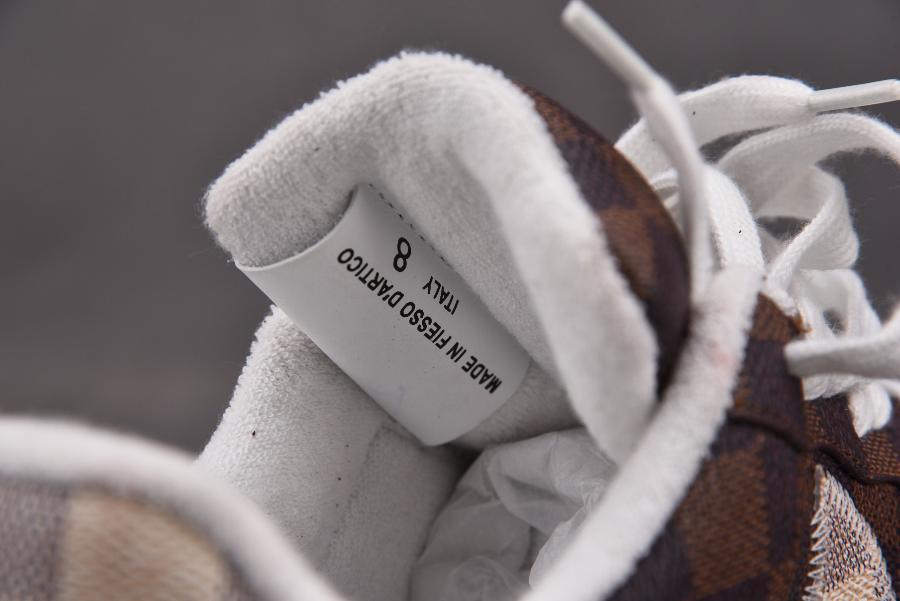 Nike Air Force 1 Low Louis Vuitton Monogram Brown Damier Azur (Be careful about the size!!)