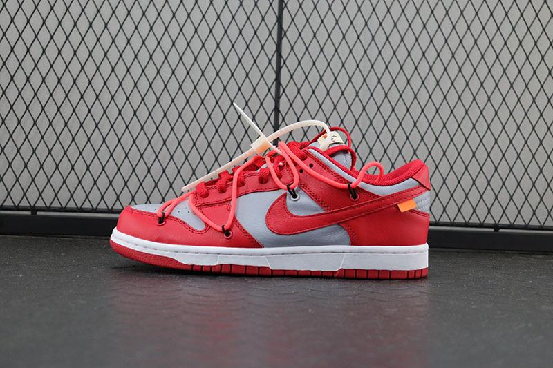 NIke SB Dunk Off White University Red