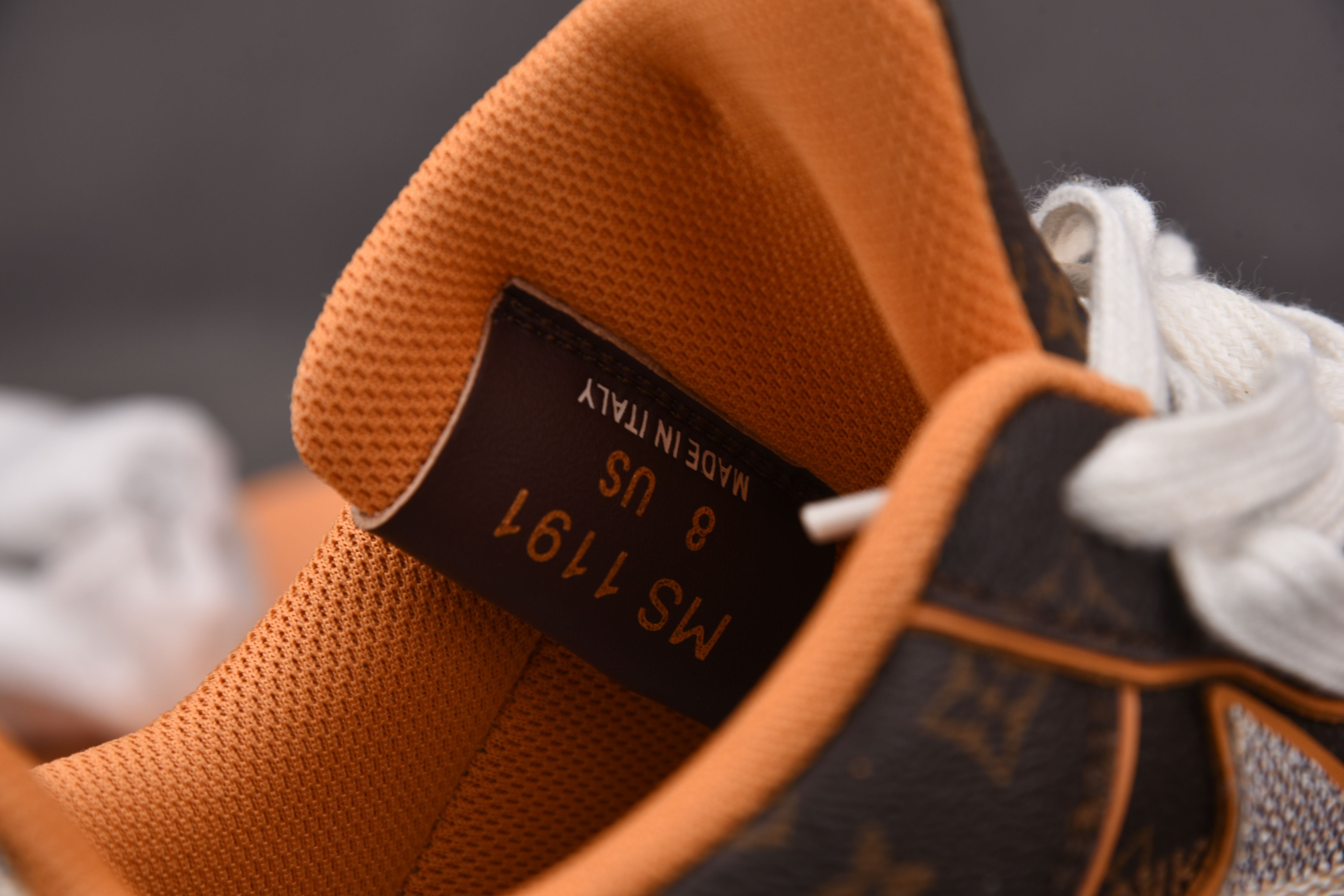 Nike Air Force 1 Low Louis Vuitton Monogram Brown Damier Azur 2 (Be careful about the size!!)