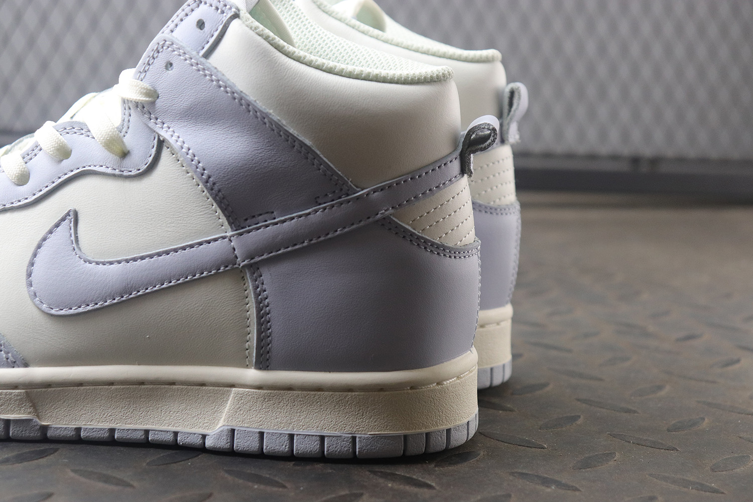 Nike Dunk High Sail Football Grey (Women Size!!)