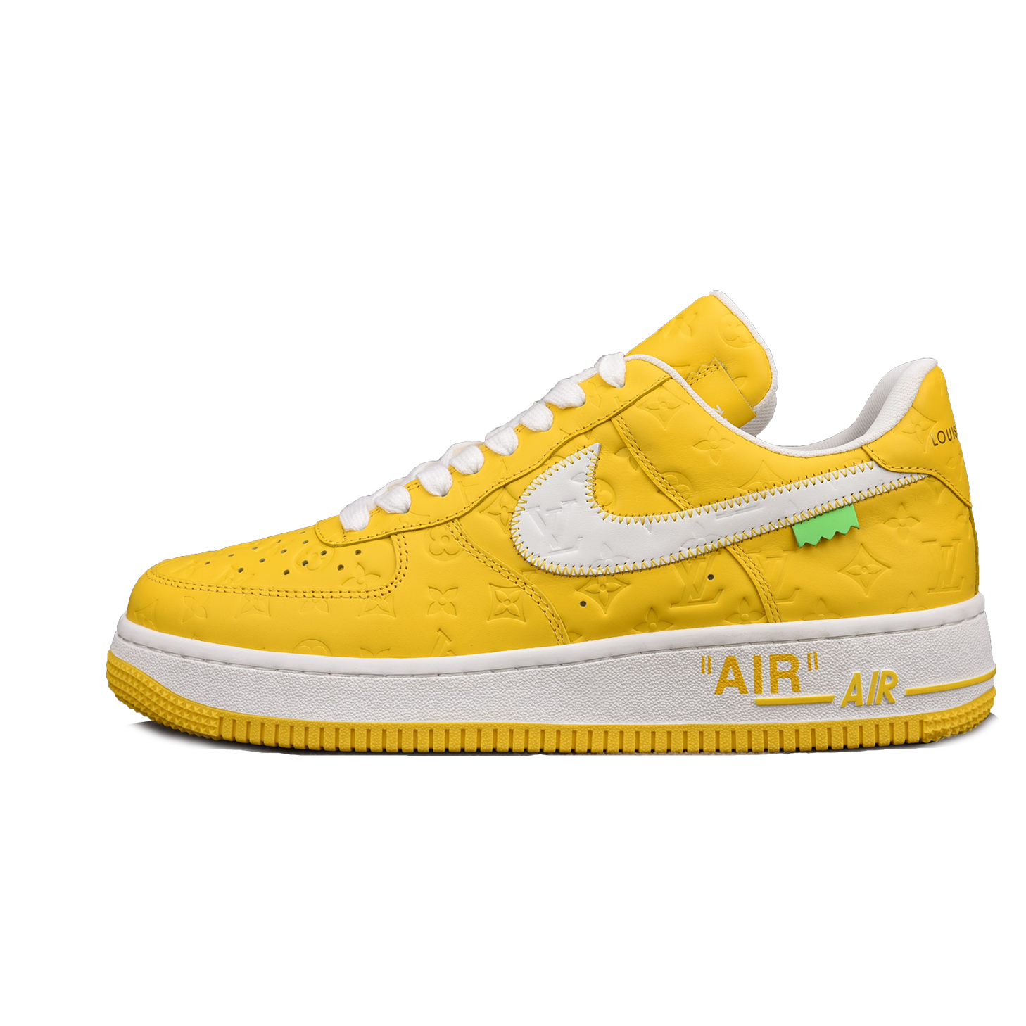 Nike Air Force 1 Low Louis Vuitton University Gold (Be careful about the size!!)