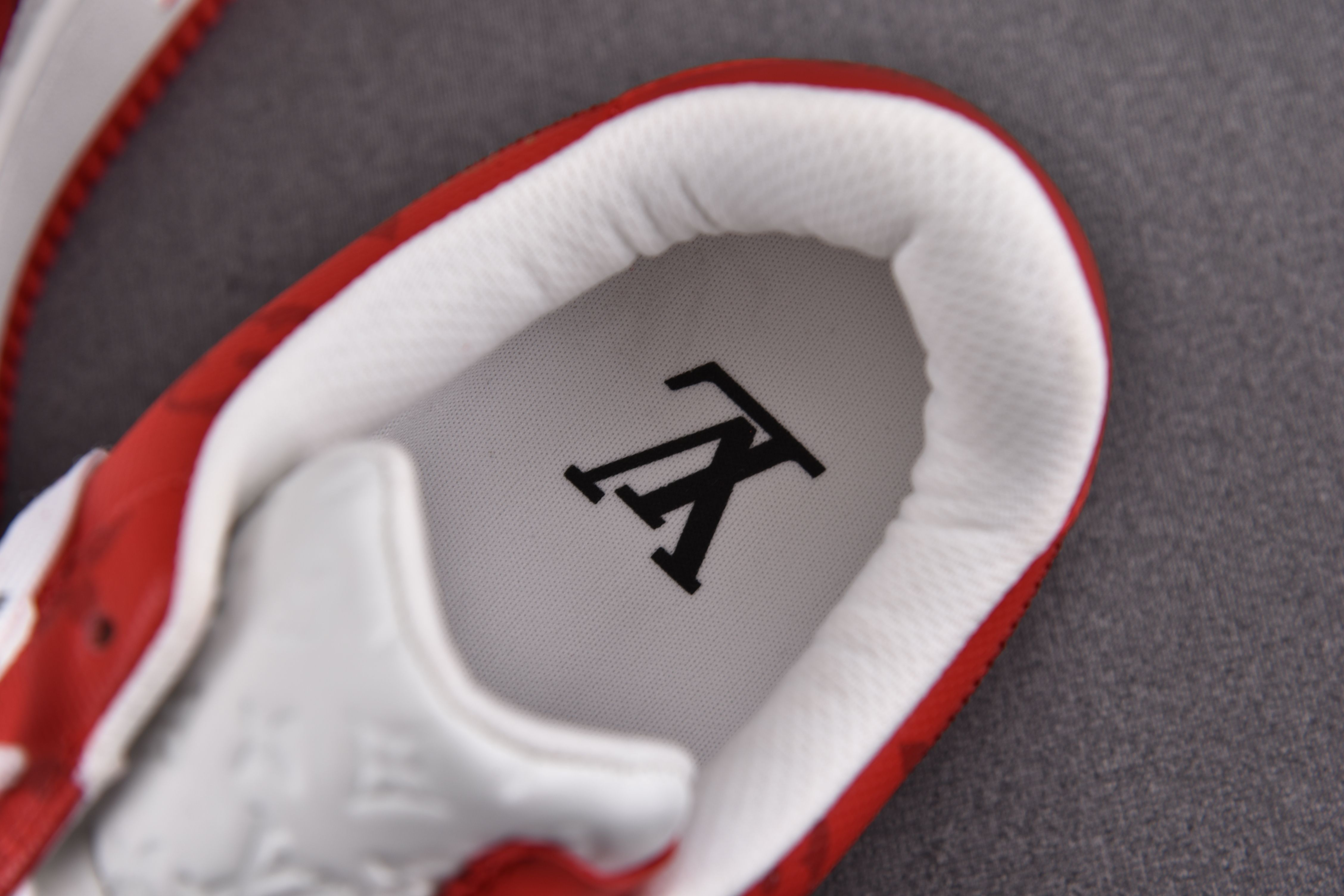 Nike Air Force 1 Low Louis Vuitton Royal Red (Be careful about the size!!)