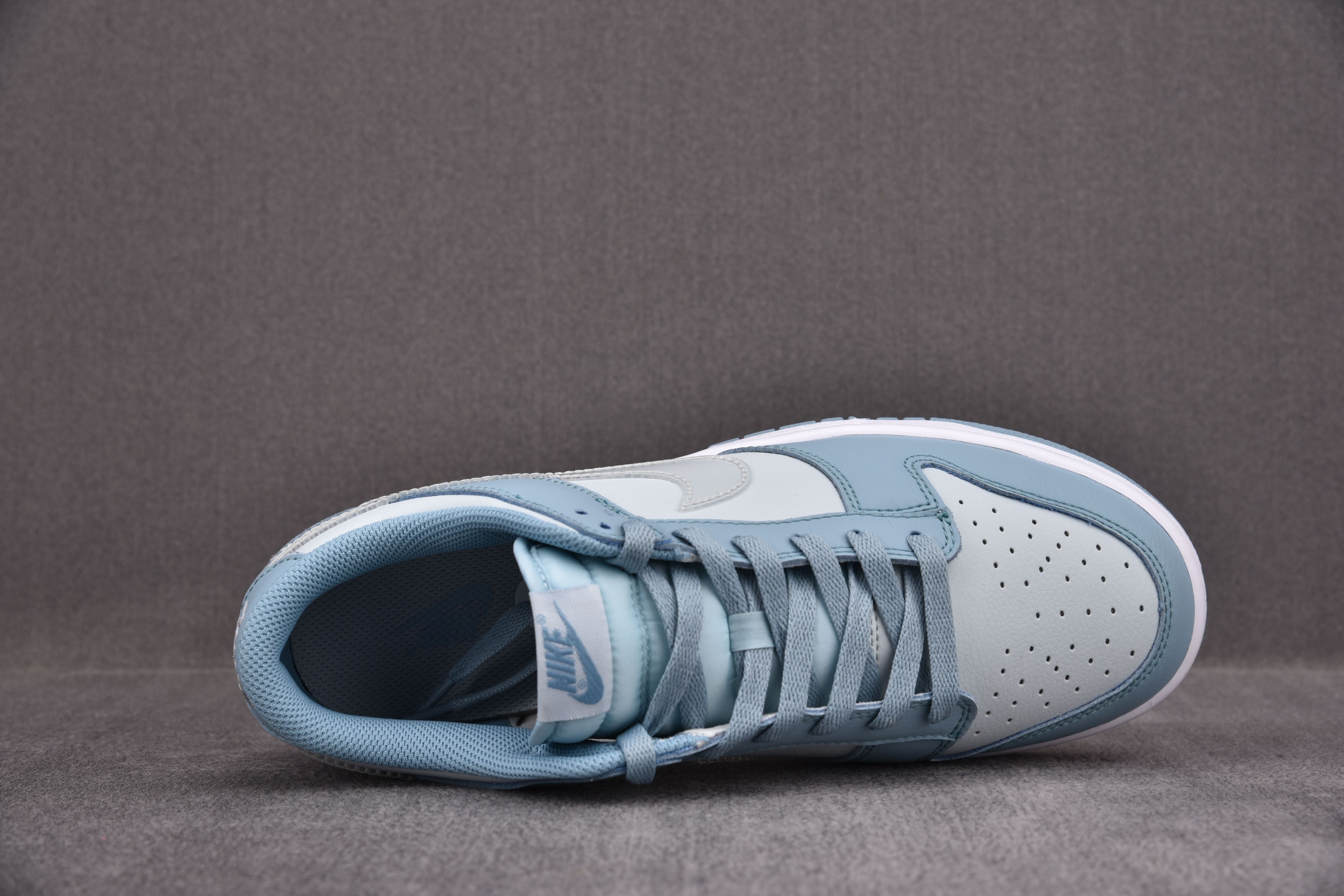 Nike Dunk Low Clear Blue Swoosh