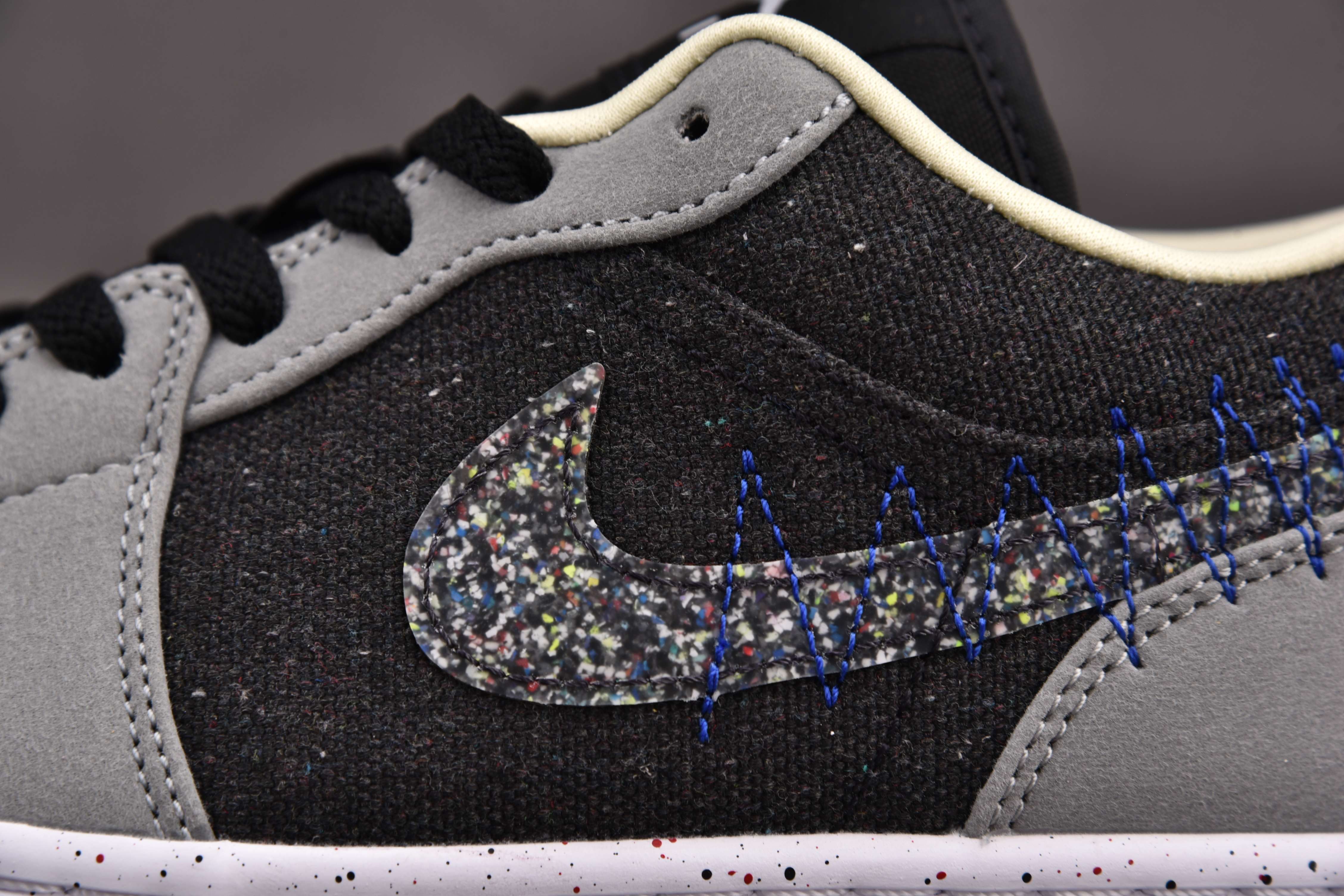 Jordan 1 Low SE Crater Black Grey