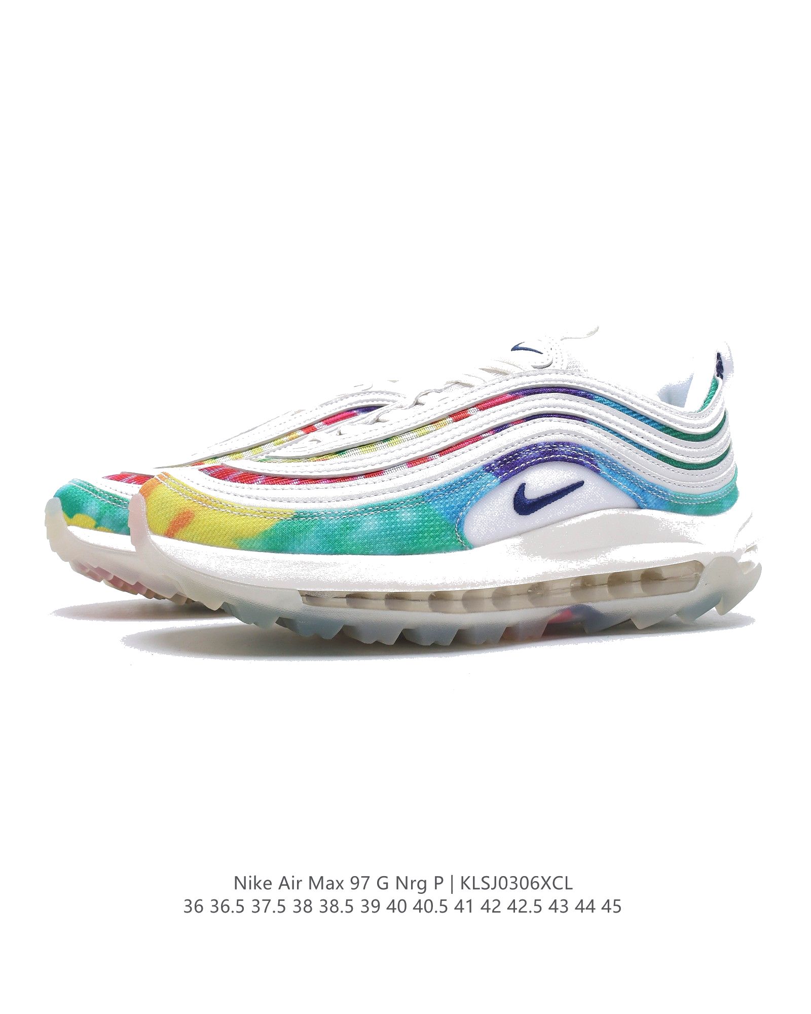 Nike Air Max 97 NRG White&Colorful CK1209-001 Dames & Heren Schoenen