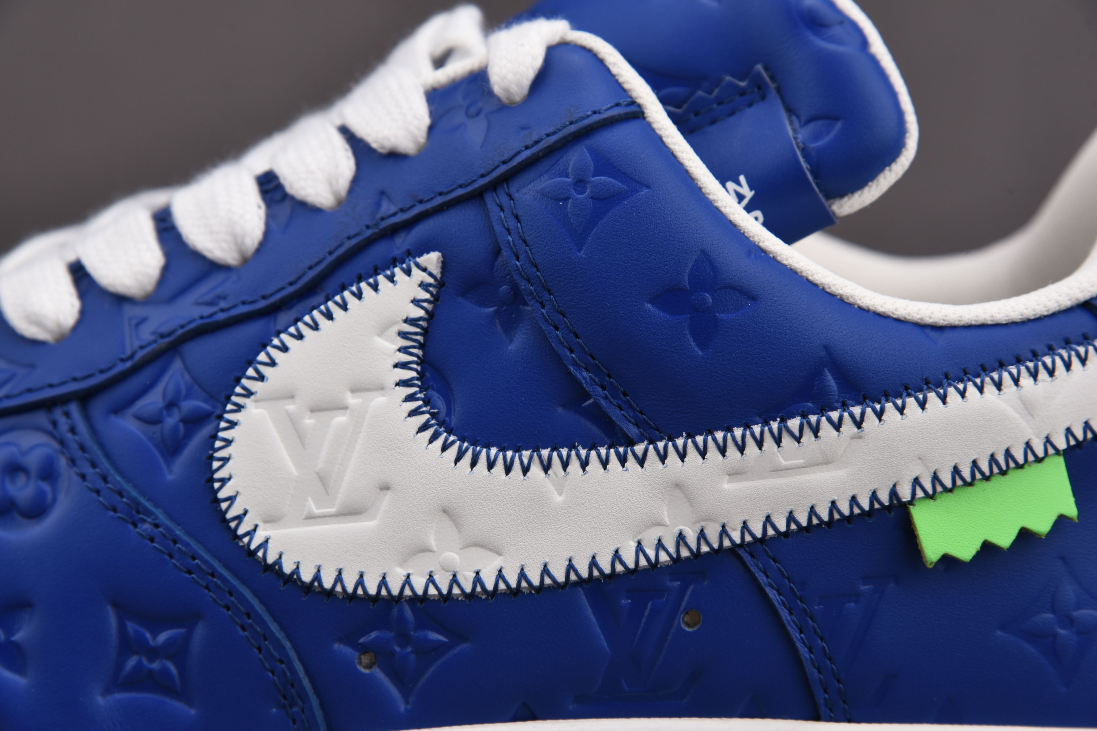 Nike Air Force 1 Low Louis Vuitton Royal Blue (Be careful about the size!!)