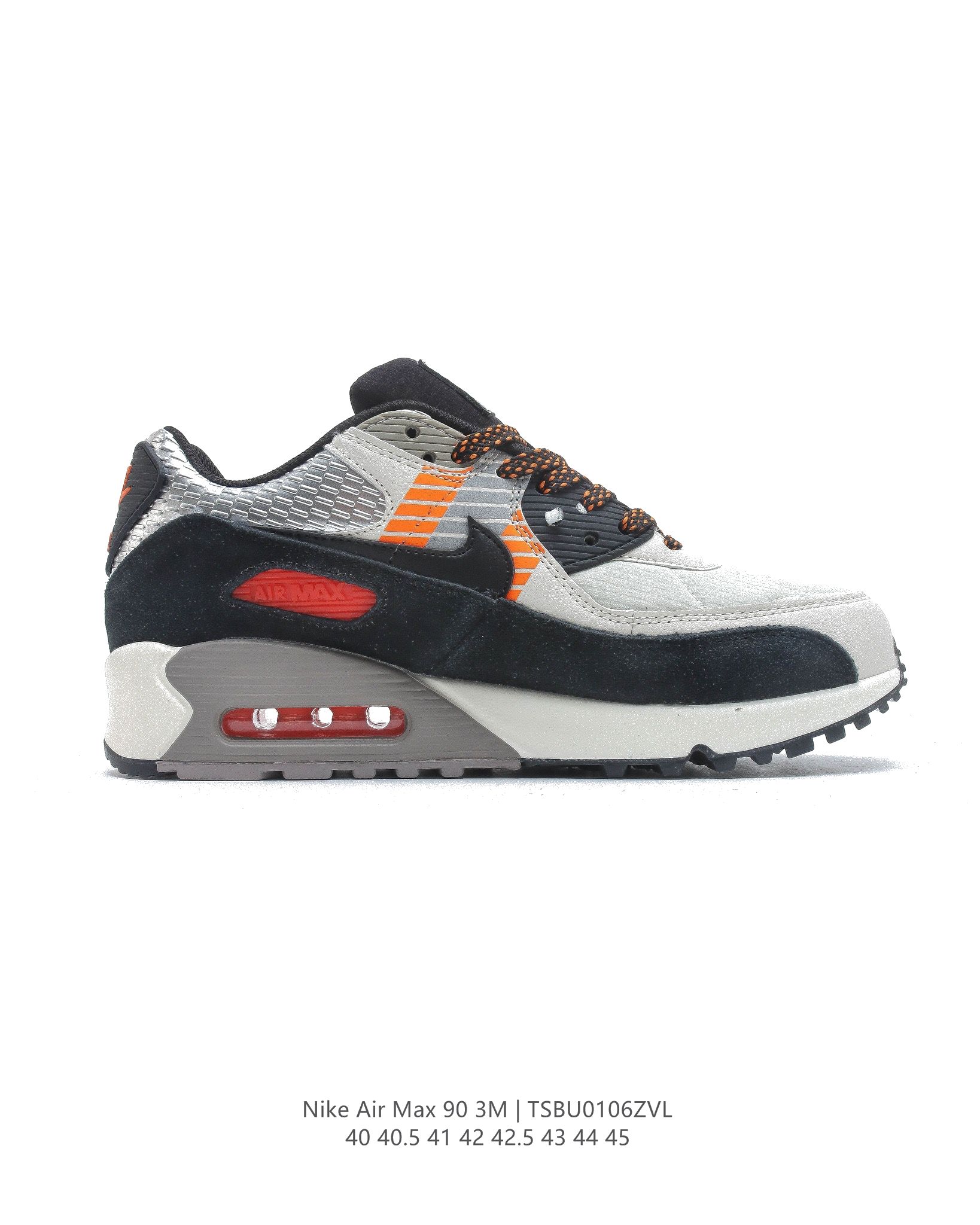 Nike Air Max 90 3M Anthracite CZ2975-002 Dames & Heren Schoenen-2