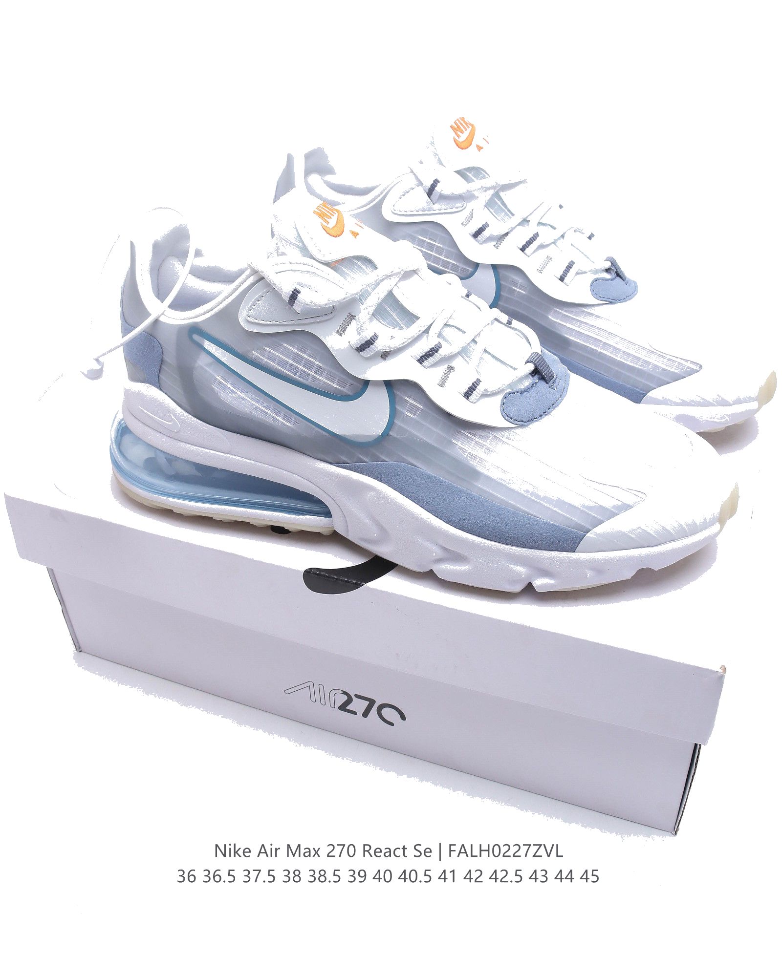 Nike Air Max 270 React Bauhaus CT1265-100 Dames & Heren Schoenen-3