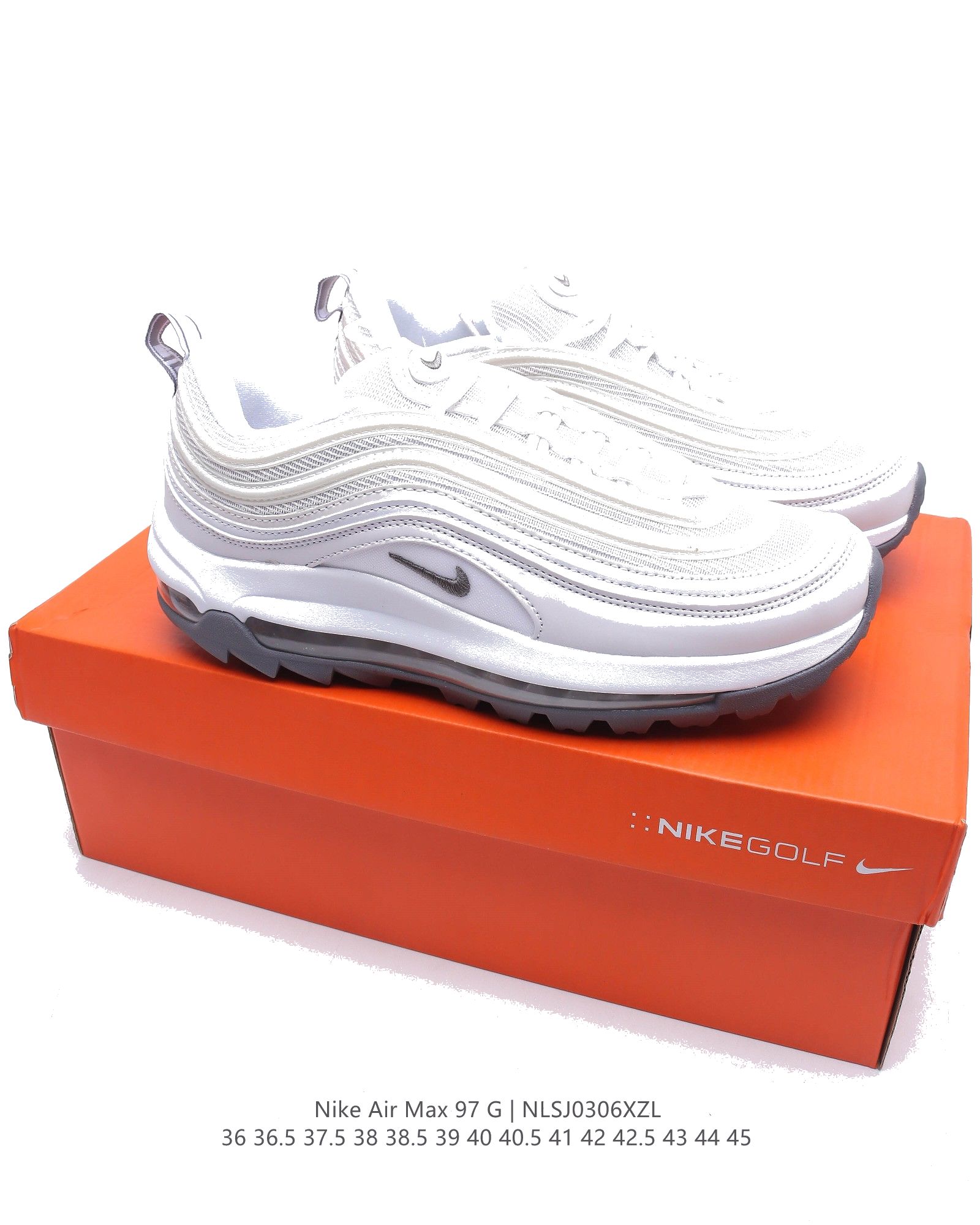 Nike Air Max 97 G White CI7538-001 Dames & Heren Schoenen