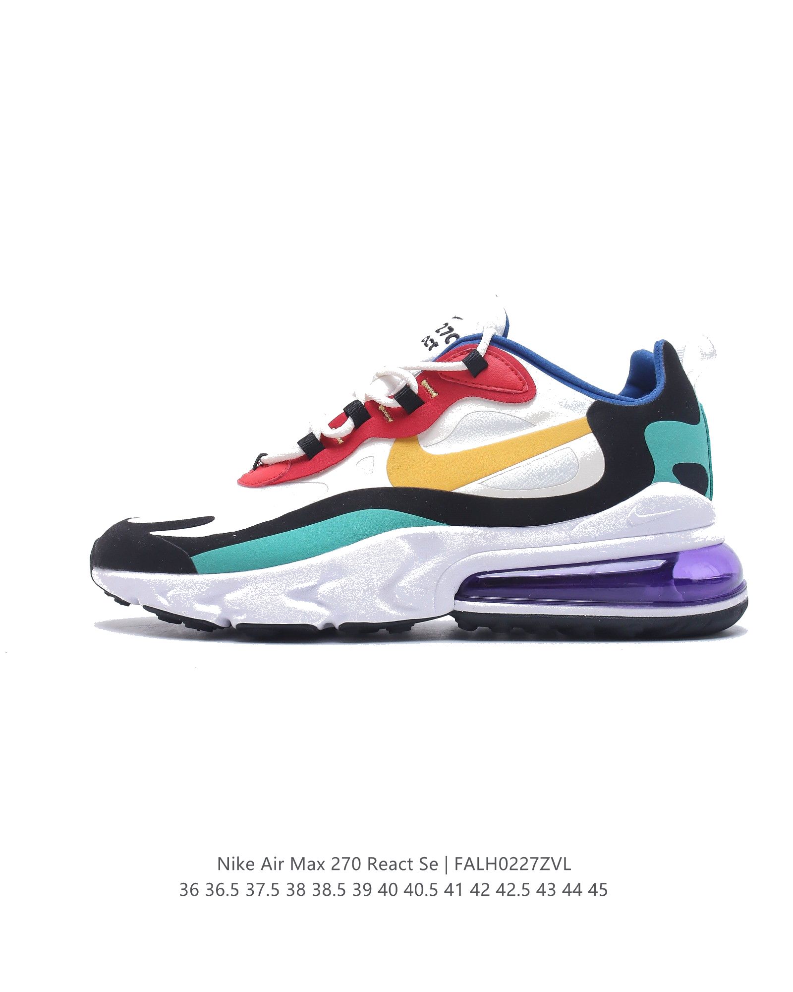 Nike Air Max 270 React Bauhaus CT1265-100 Dames & Heren Schoenen-1