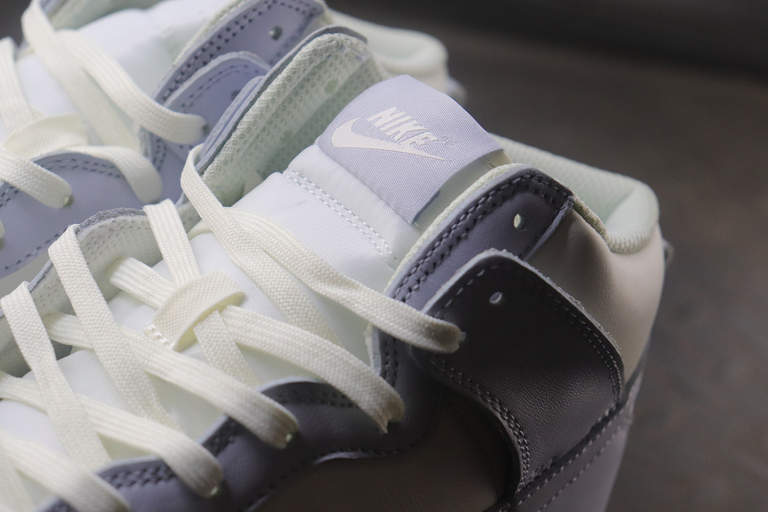 Nike Dunk High Sail Football Grey (Women Size!!)