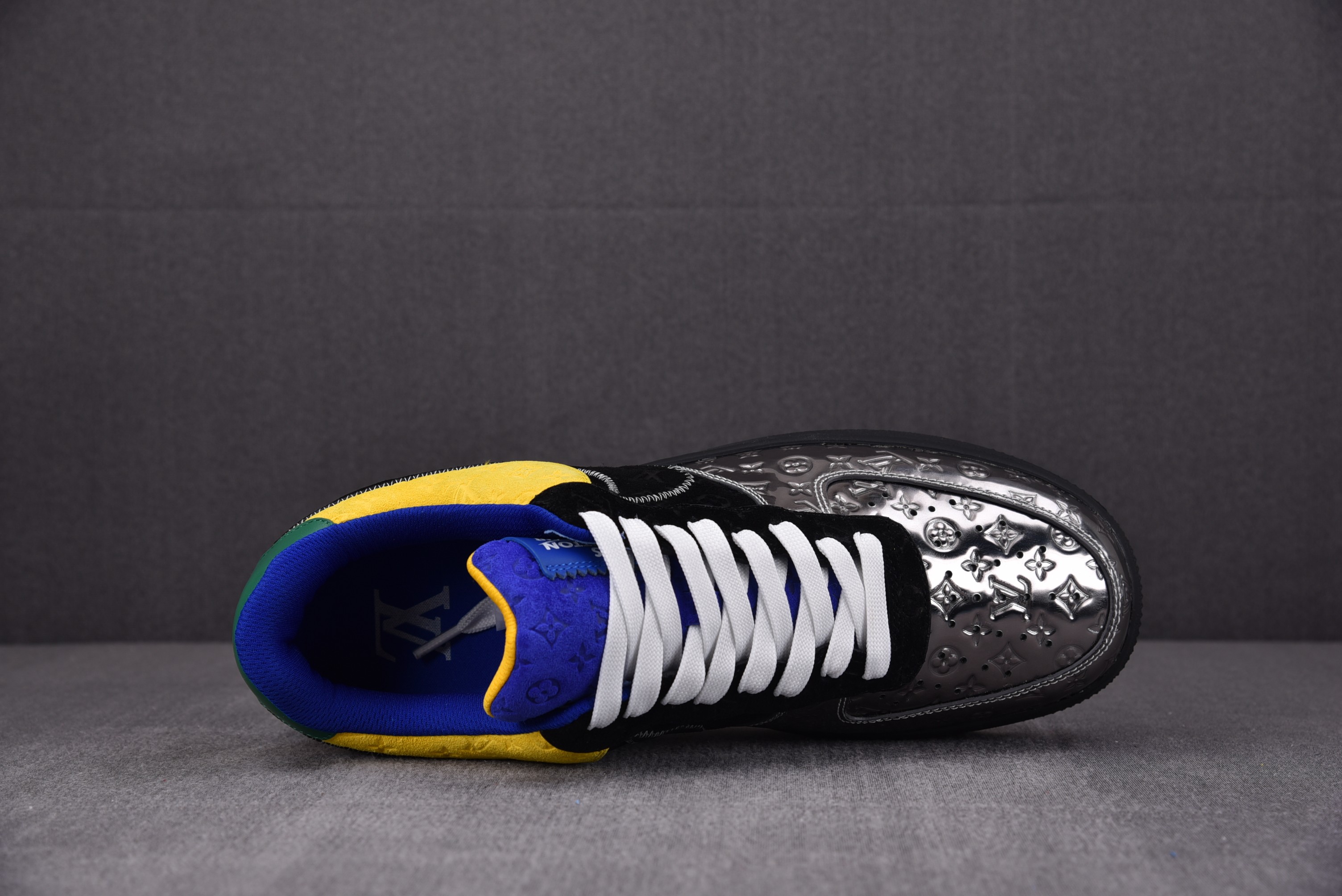 Nike Air Force 1 Low Louis Vuitton Virgil Abloh Purple Dusk/Metallic Silver (Be careful about the size!!)