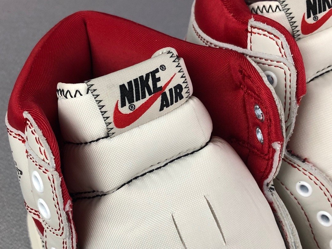 Jordan 1 Retro High Phantom Gym Red