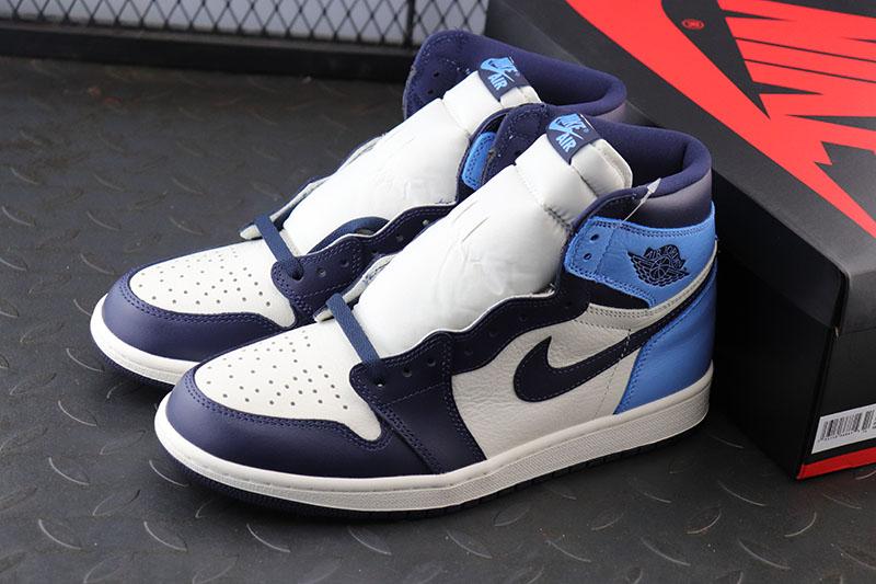 Jordan 1 Retro High Obsidian UNC