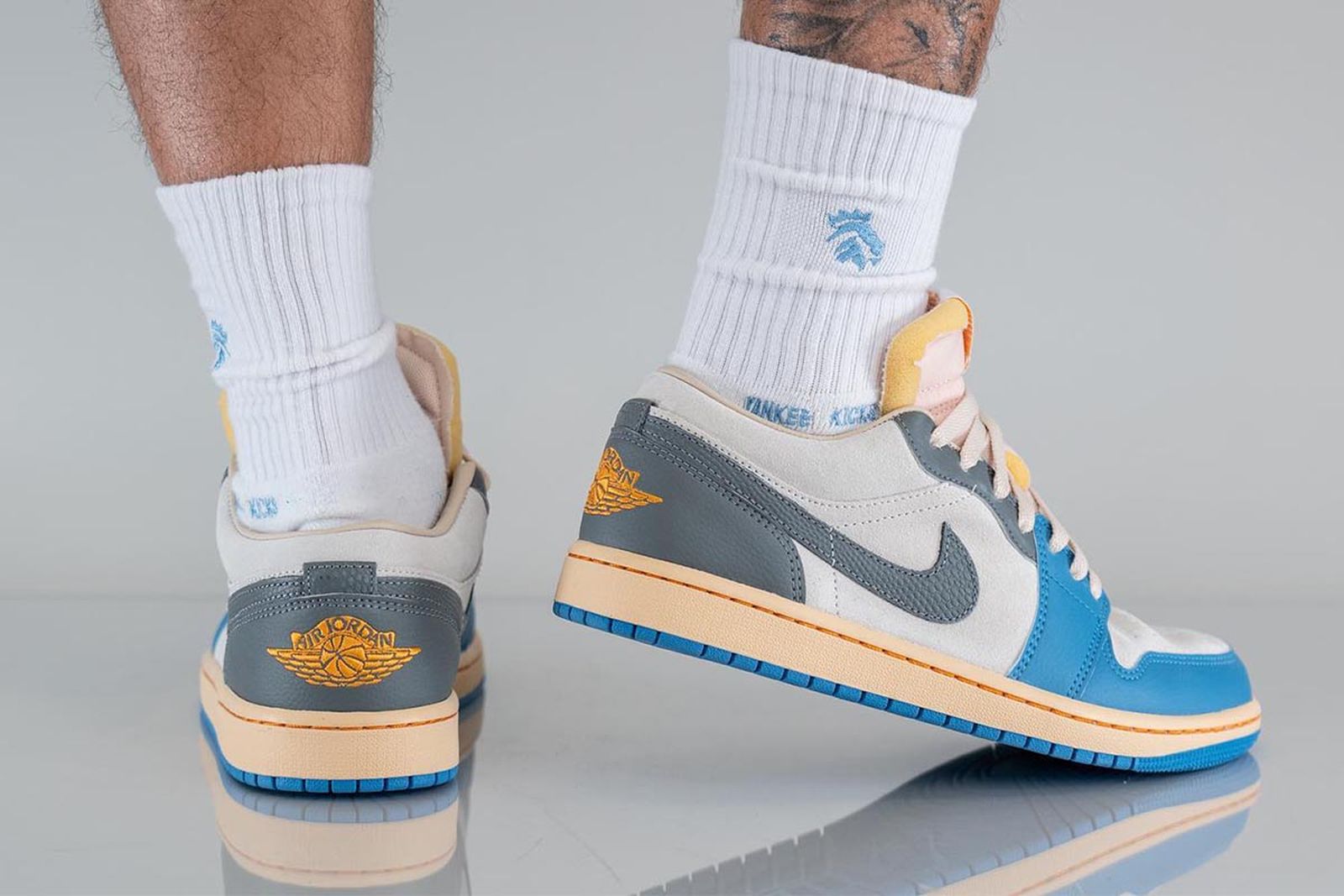 Jordan 1 Low Vintage UNC Grey
