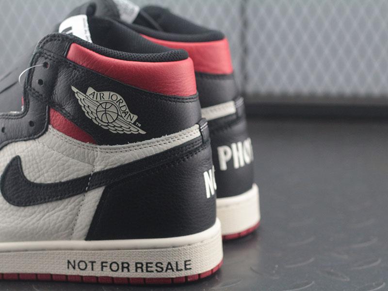Jordan 1 Retro High Not for Resale Varsity Red