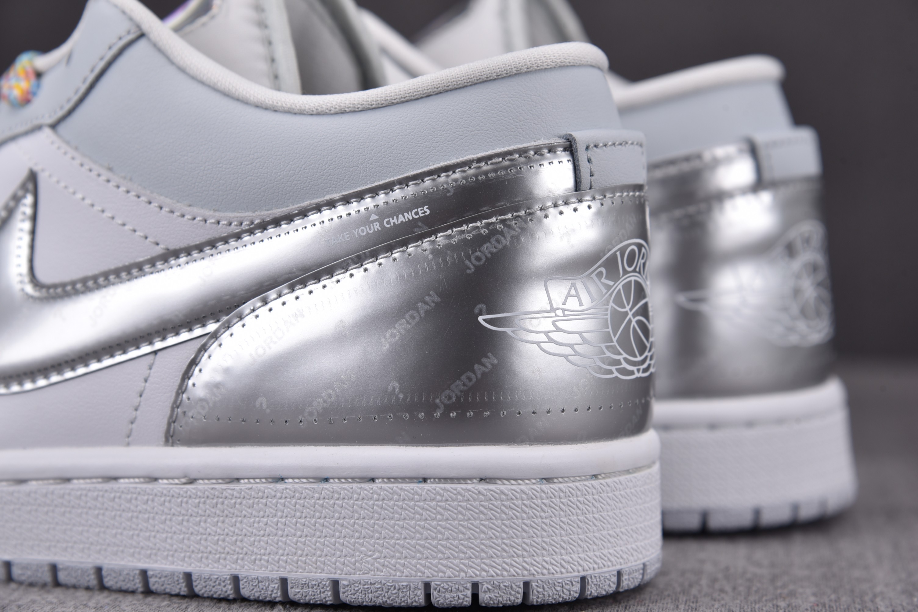 Jordan 1 Low SE Tear Away Silver