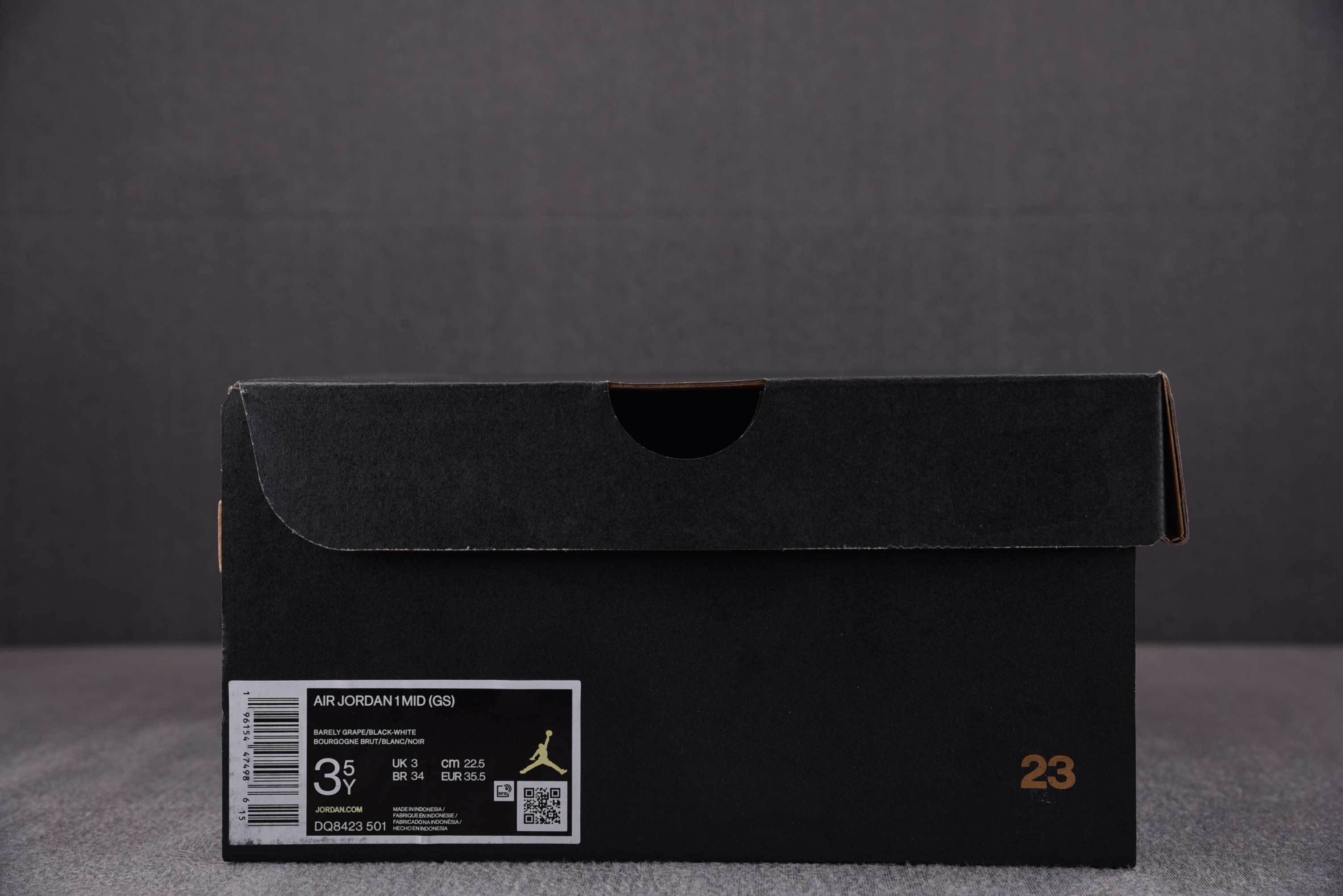 Jordan 1 Mid Barely Grape (GS)