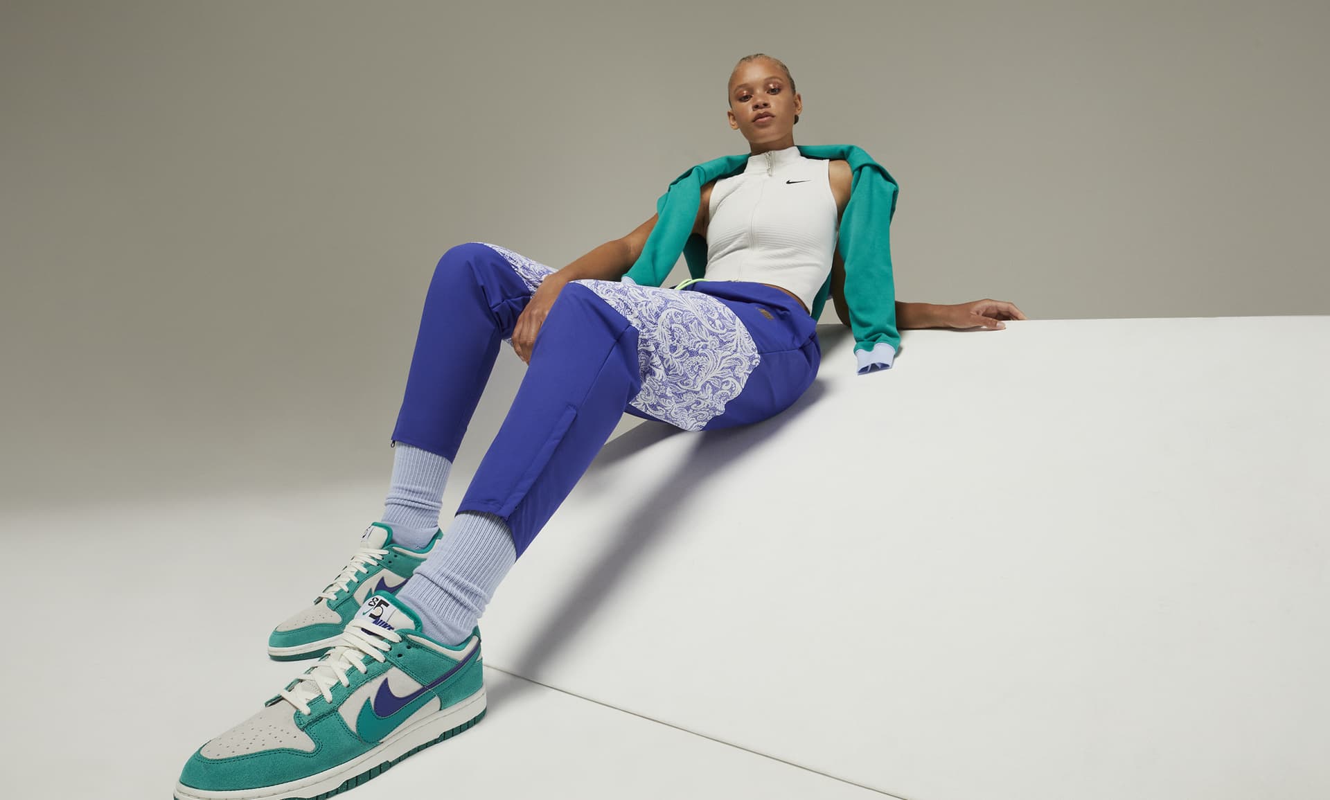 Nike Dunk Low SE 85 Neptune Green (Women Size!!)