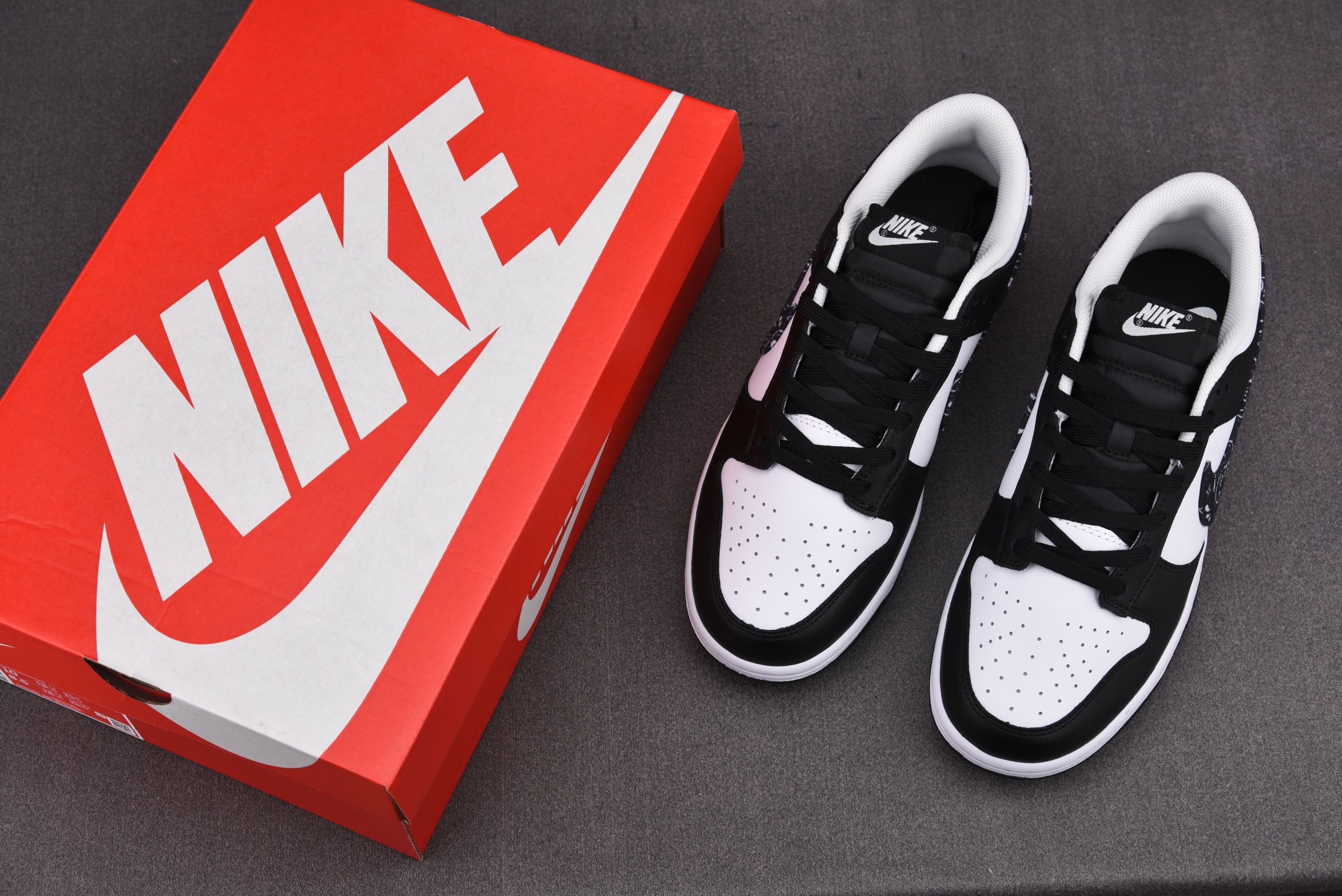 Nike Dunk Low Essential Paisley Pack Black (Women Size!!)