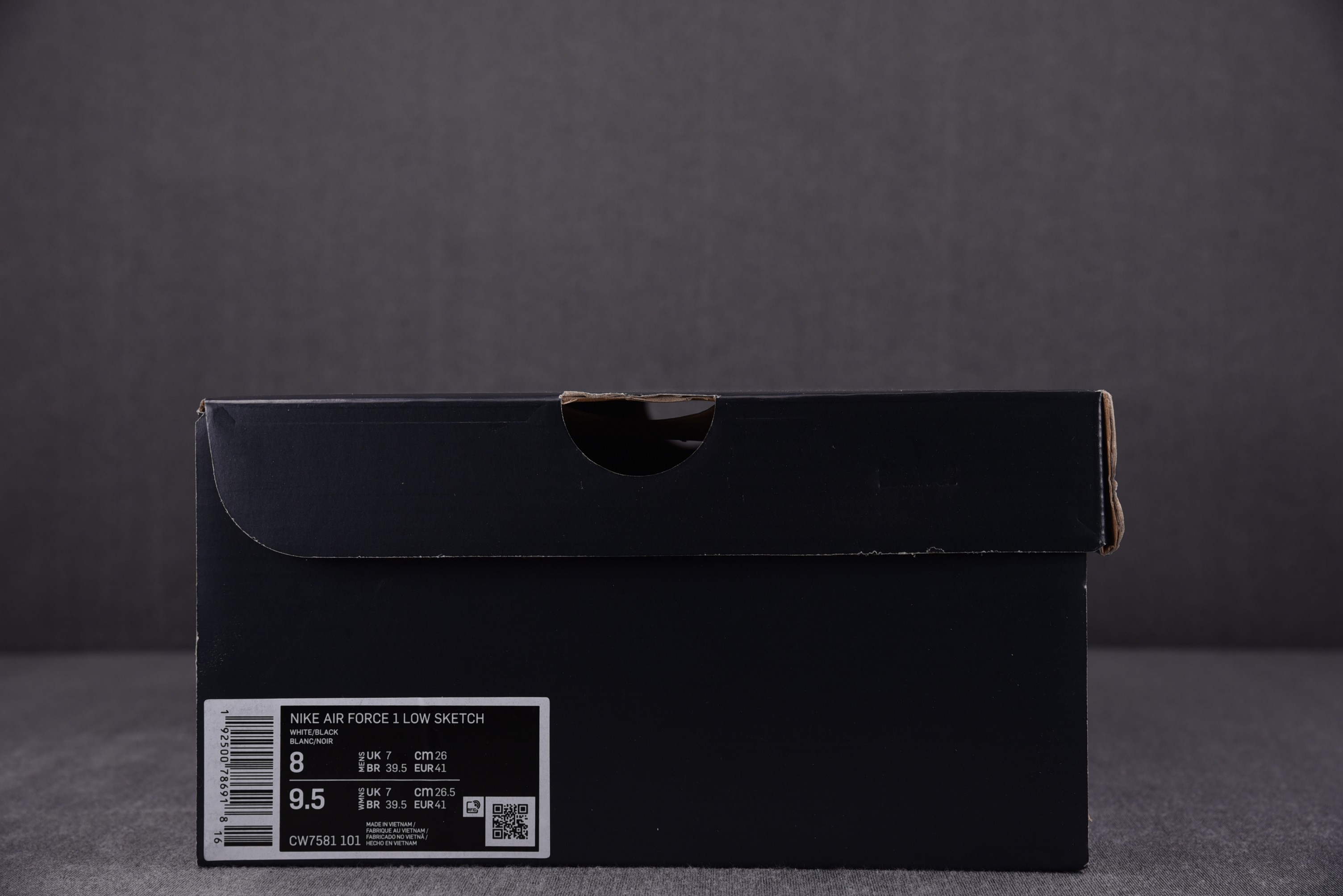 Nike Air Force 1 Low Sketch White Black