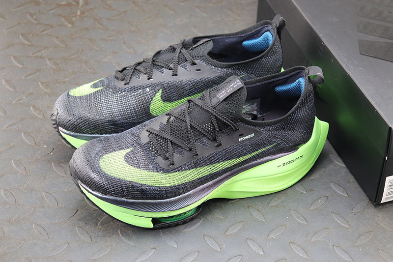 Nike Air Zoom Alphafly Next% Black Electric Green