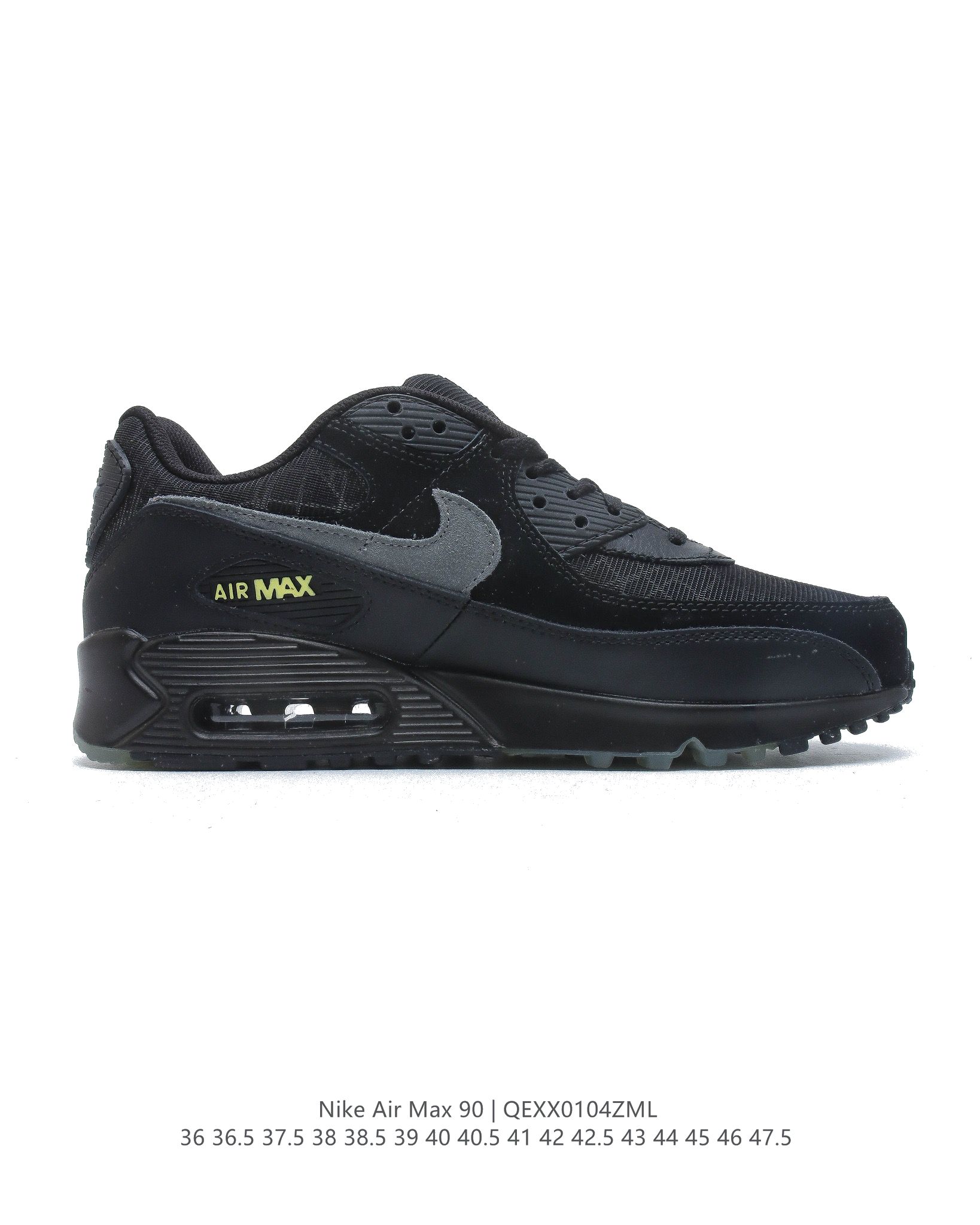 Nike Air Max 90 Classic Black Dames & Heren Schoenen