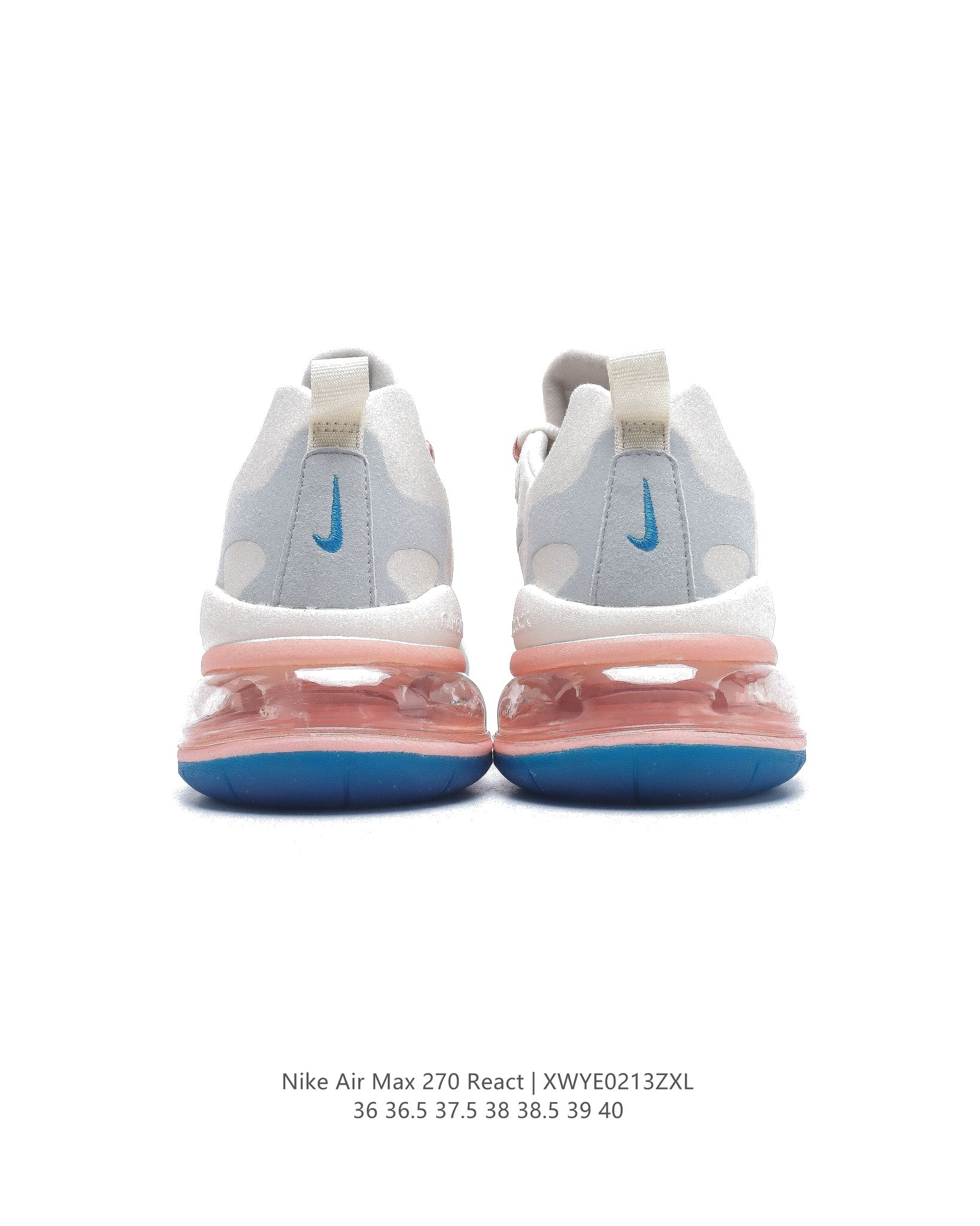 Nike Air Max 270 React SEBubble Pack Smoke GreyMulti Dames Schoenen