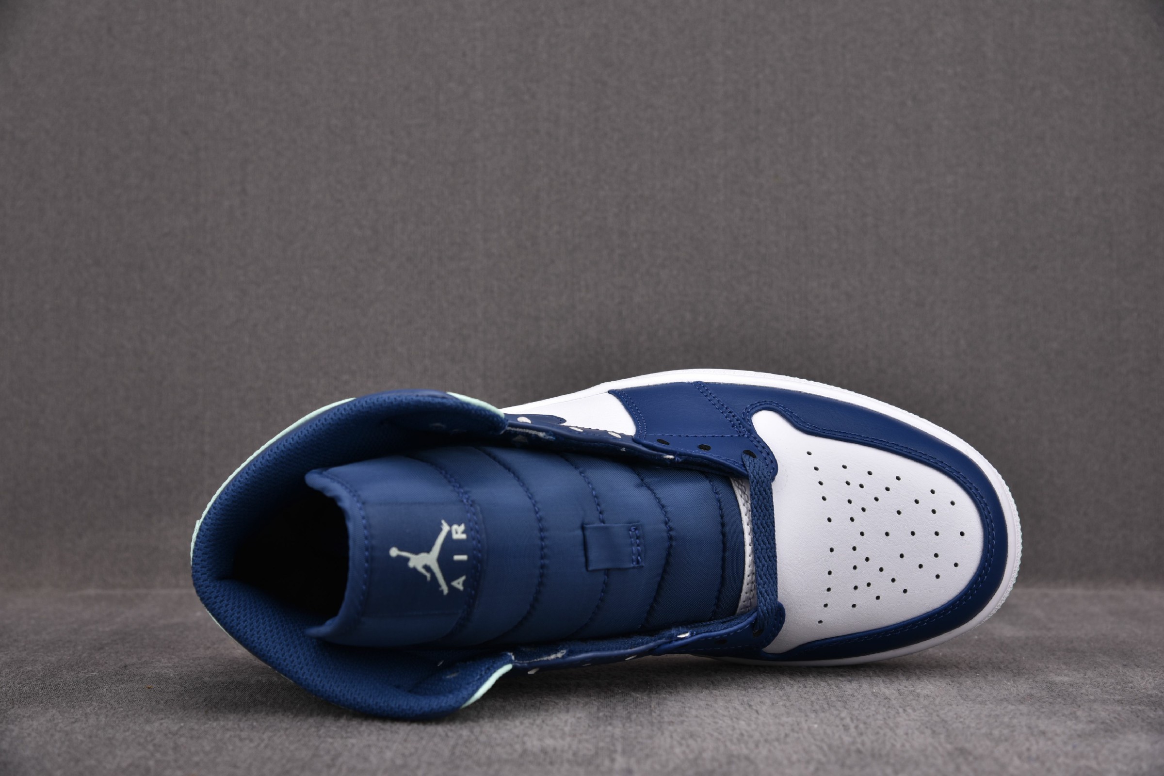 Jordan 1 Mid Mystic Navy Mint Foam / Blue Mint