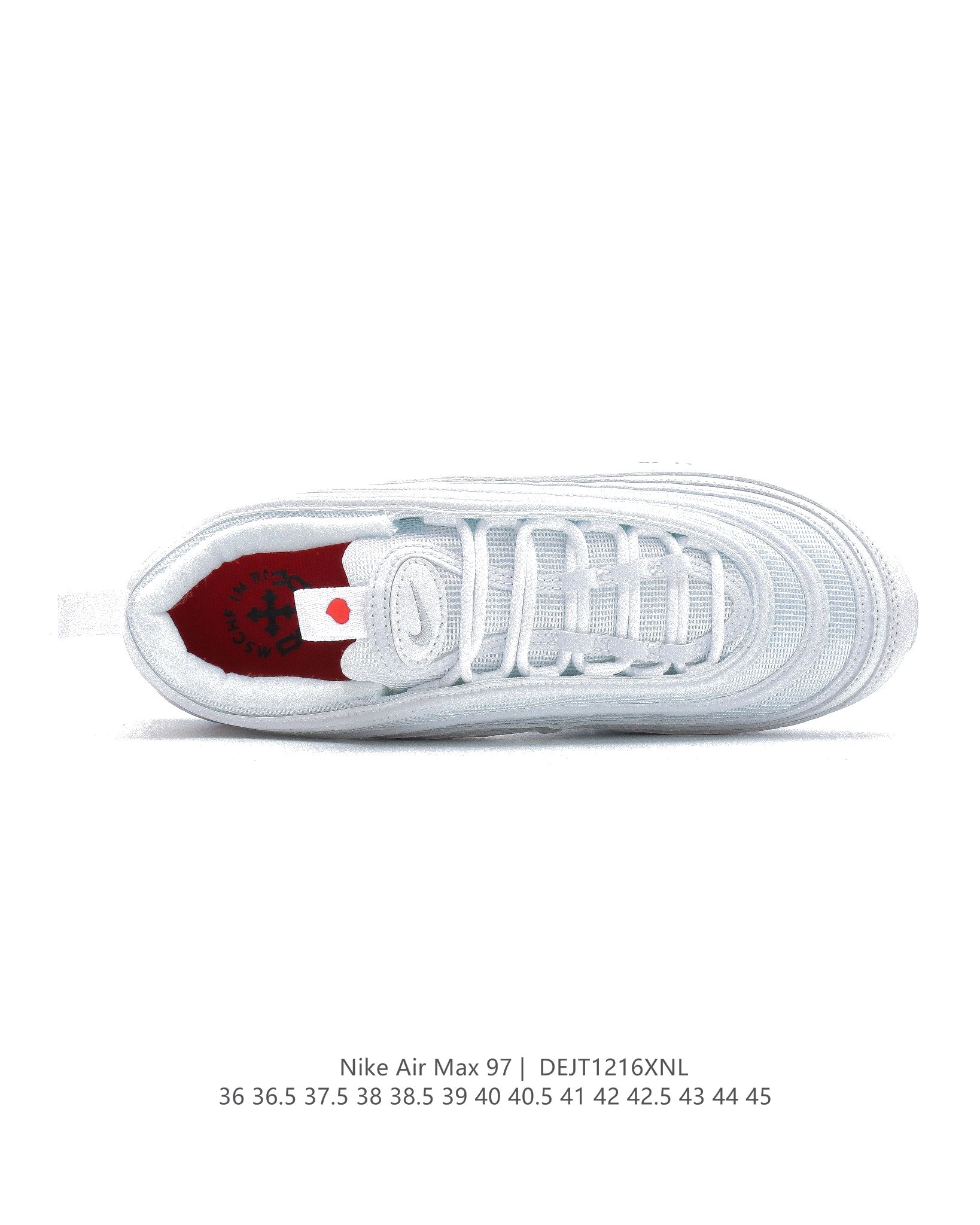 Nike Air Max 97 MSCHF x INRI Jesus 921826-101 Dames & Heren Schoenen