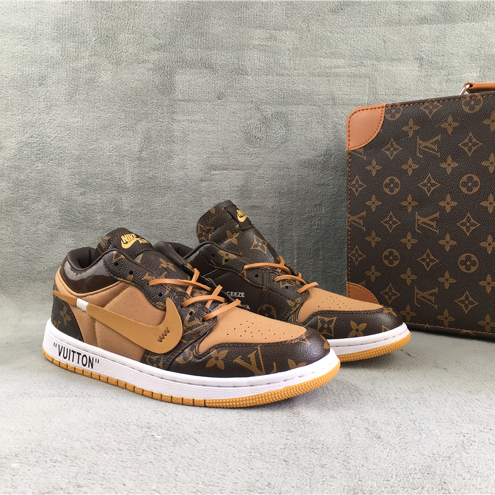 Air Jordan 1 Retro Low x Louis Vuitton Sneaker
