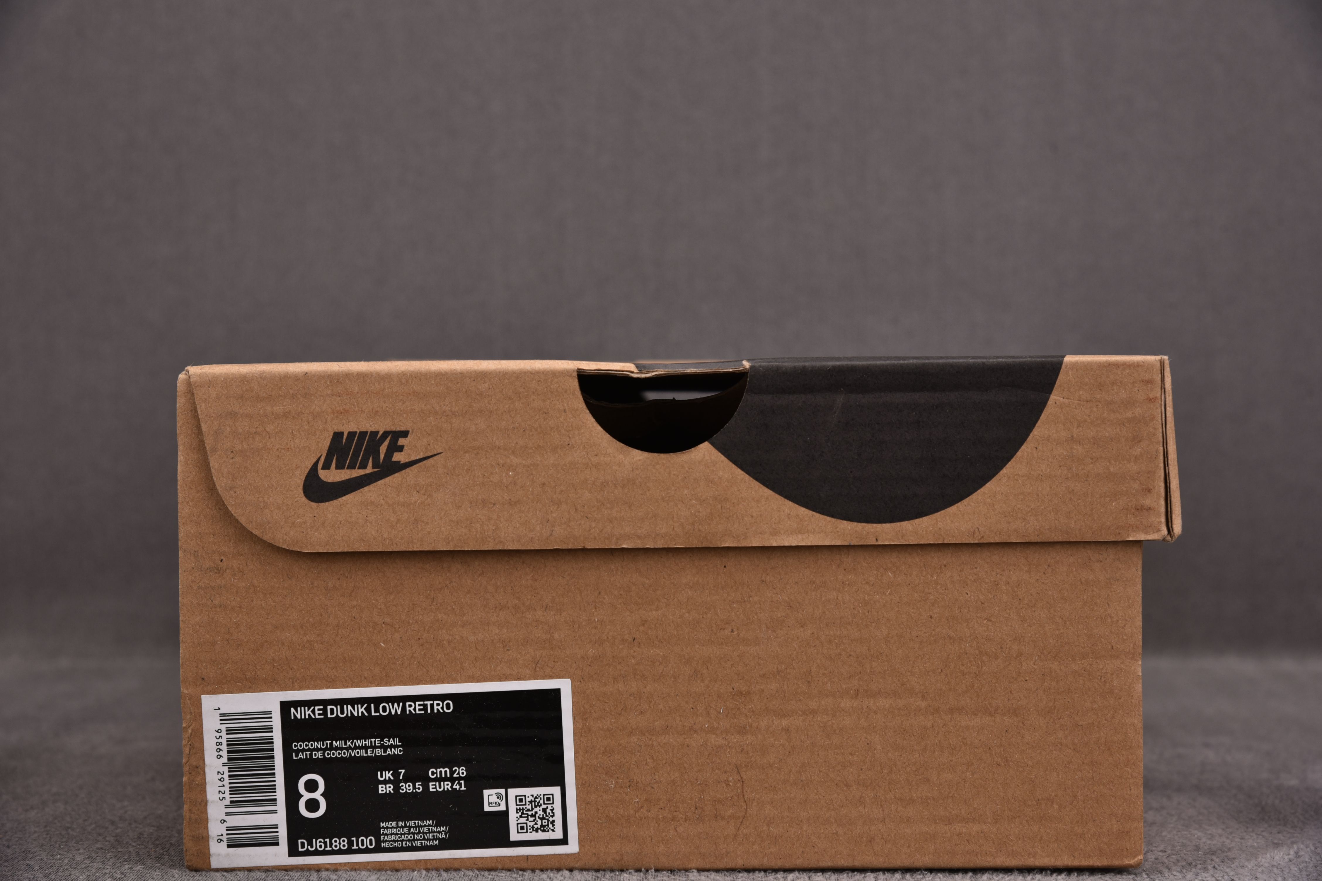 Dunk Low Retro Retro Street Boy Coconut Milk (Custom Sneaker)