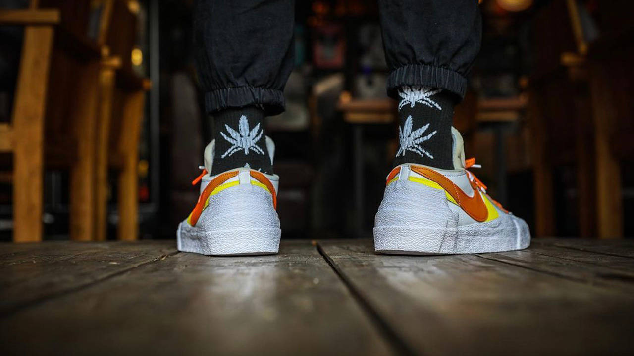 Sacai x Blazer Low Magma Orange
