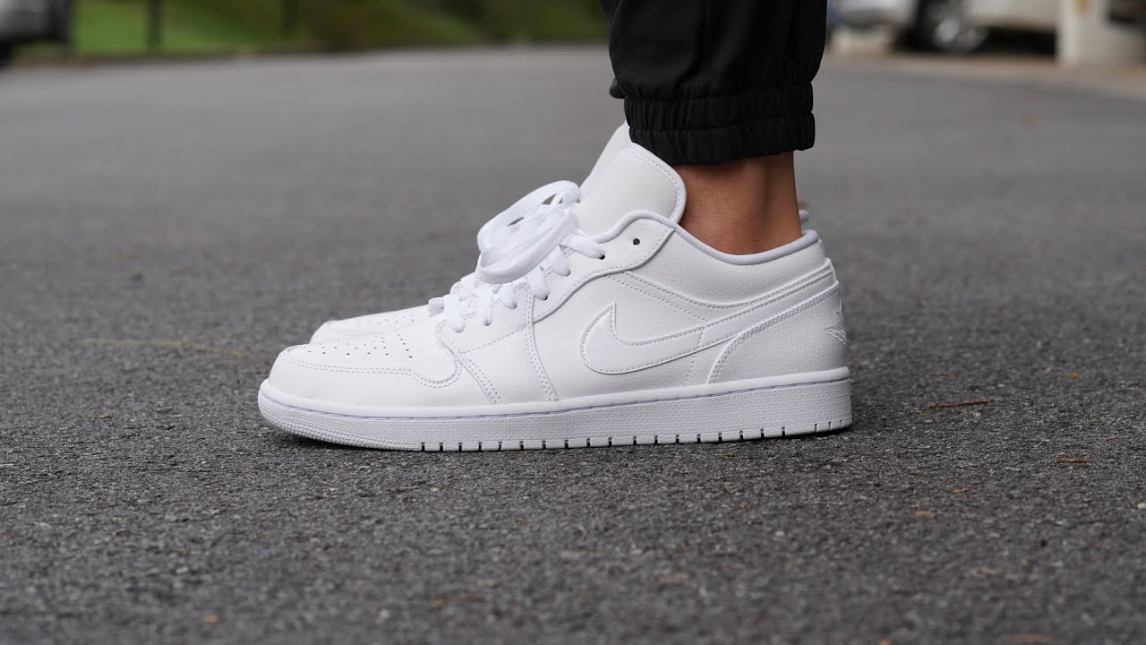 Nike Dunk Low Triple White (2021) (Women Size!!)