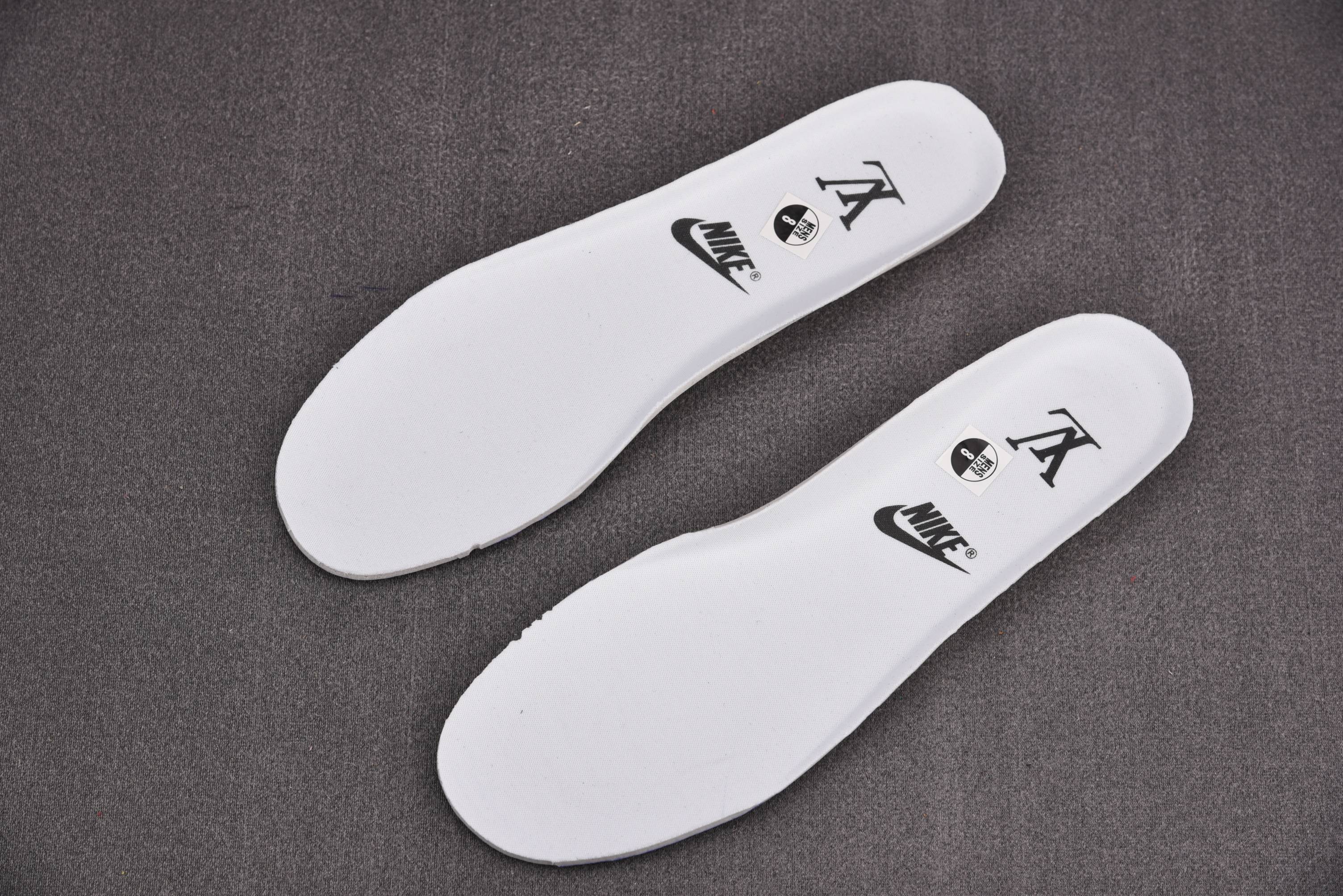 Nike Air Force 1 Low Louis Vuitton Monogram Brown Damier Azur (Be careful about the size!!)