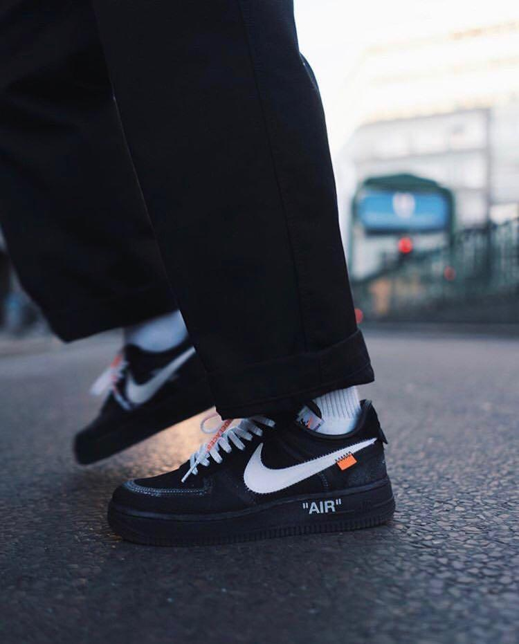 Air Force 1 Low   Black White (with Brown   Box)