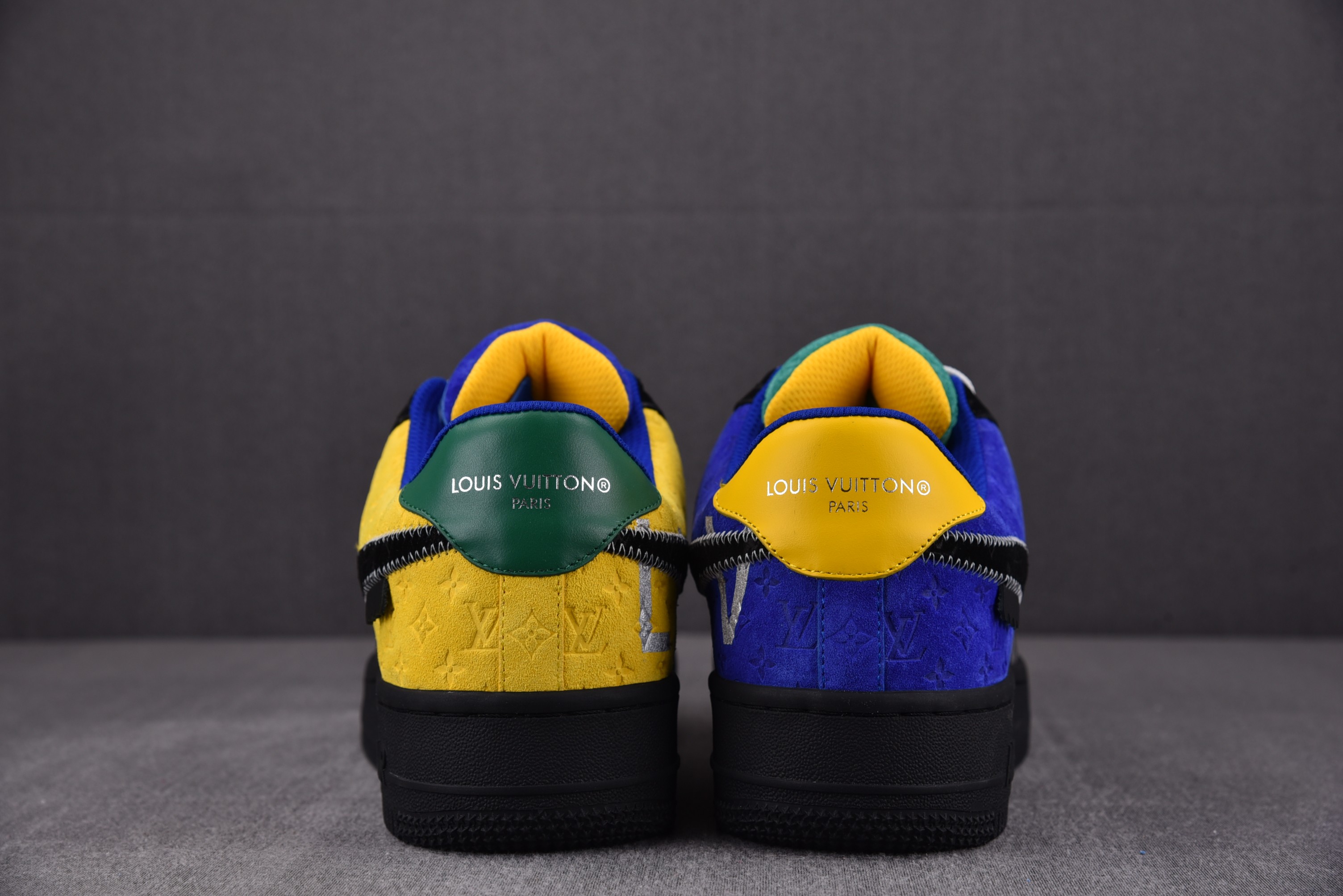 Nike Air Force 1 Low Louis Vuitton Virgil Abloh Purple Dusk/Metallic Silver (Be careful about the size!!)