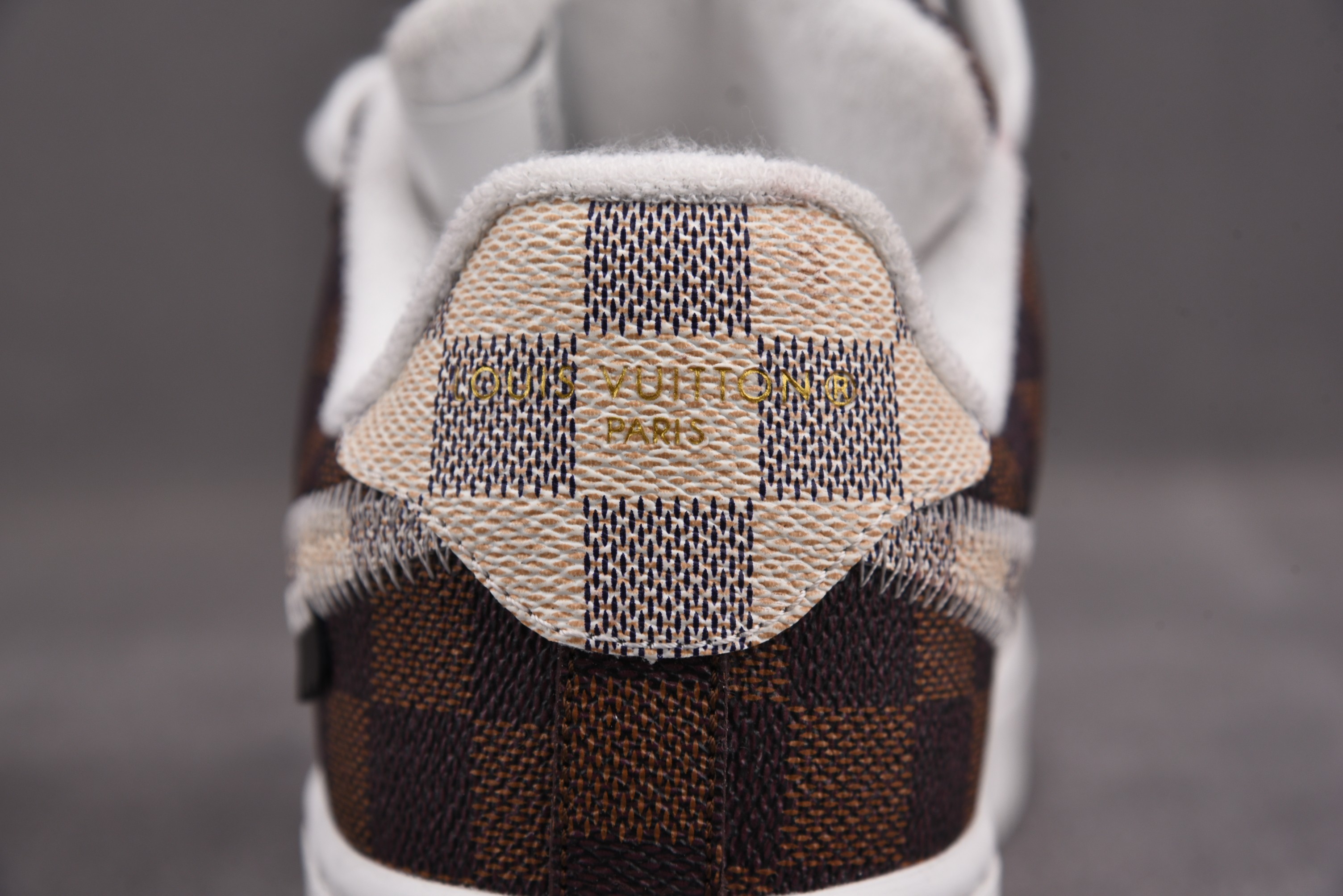 Nike Air Force 1 Low Louis Vuitton Monogram Brown Damier Azur (Be careful about the size!!)