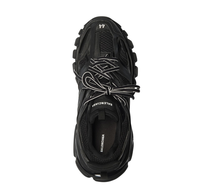 Men's Track Sneaker in Black