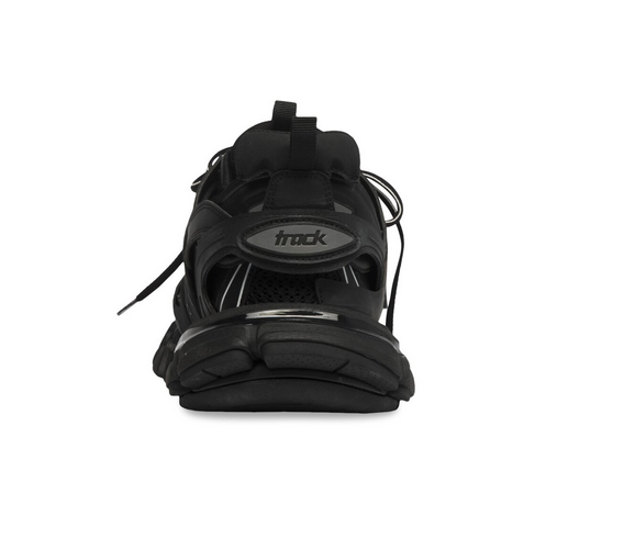 Men's Track Sneaker in Black