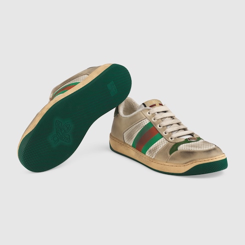 GUCCI Women's Screener leather sneaker