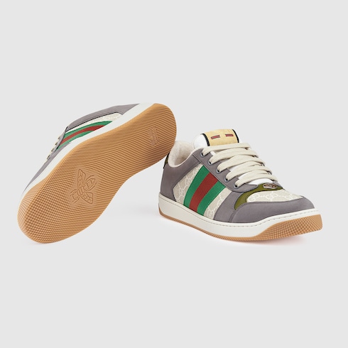 GUCCI Men's Screener sneaker with Web