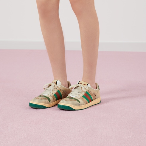 GUCCI Women's Screener leather sneaker