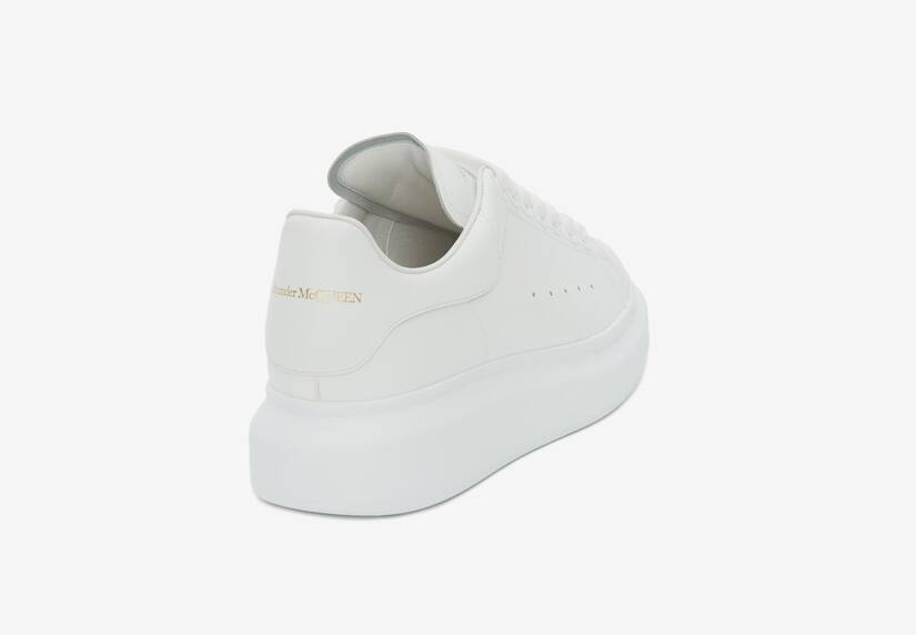 Alexander McQueen Men's Oversized Sneaker in White