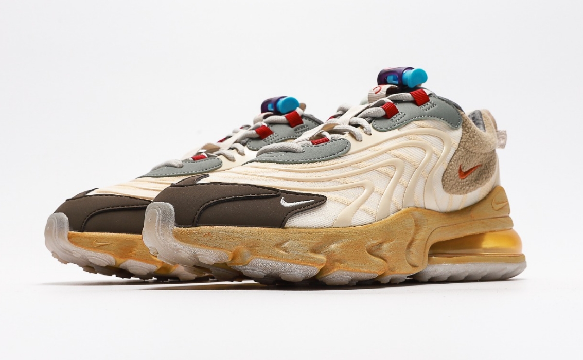 Nike Air Max 270 React ENG Travis Scott Cactus Trails (F&F)