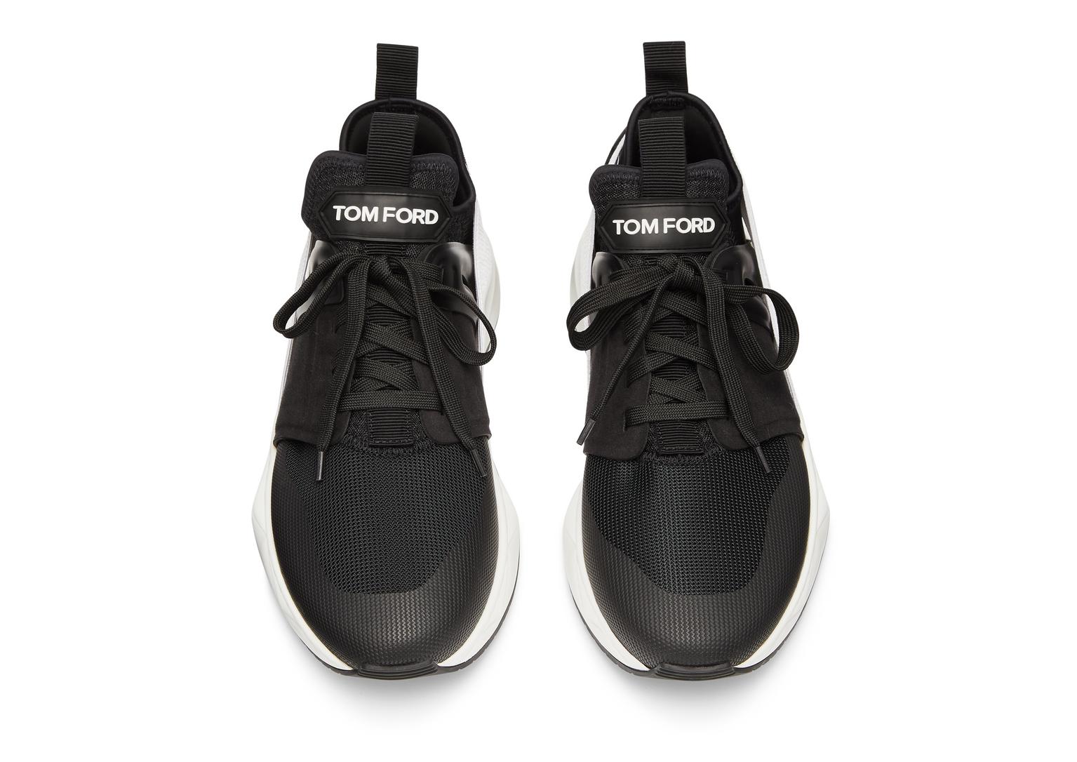 Tom Ford NYLON MESH JAGO SNEAKER BLACK